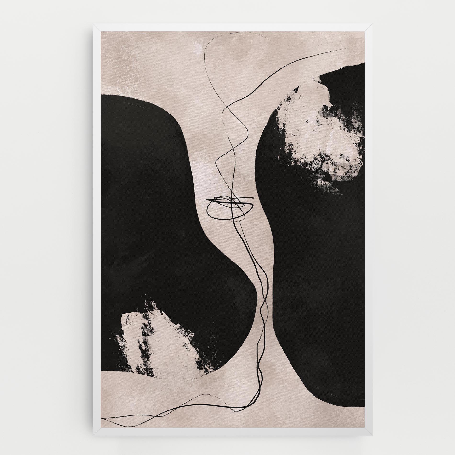 Leinwandbild Modern Brushstrokes mockup 0