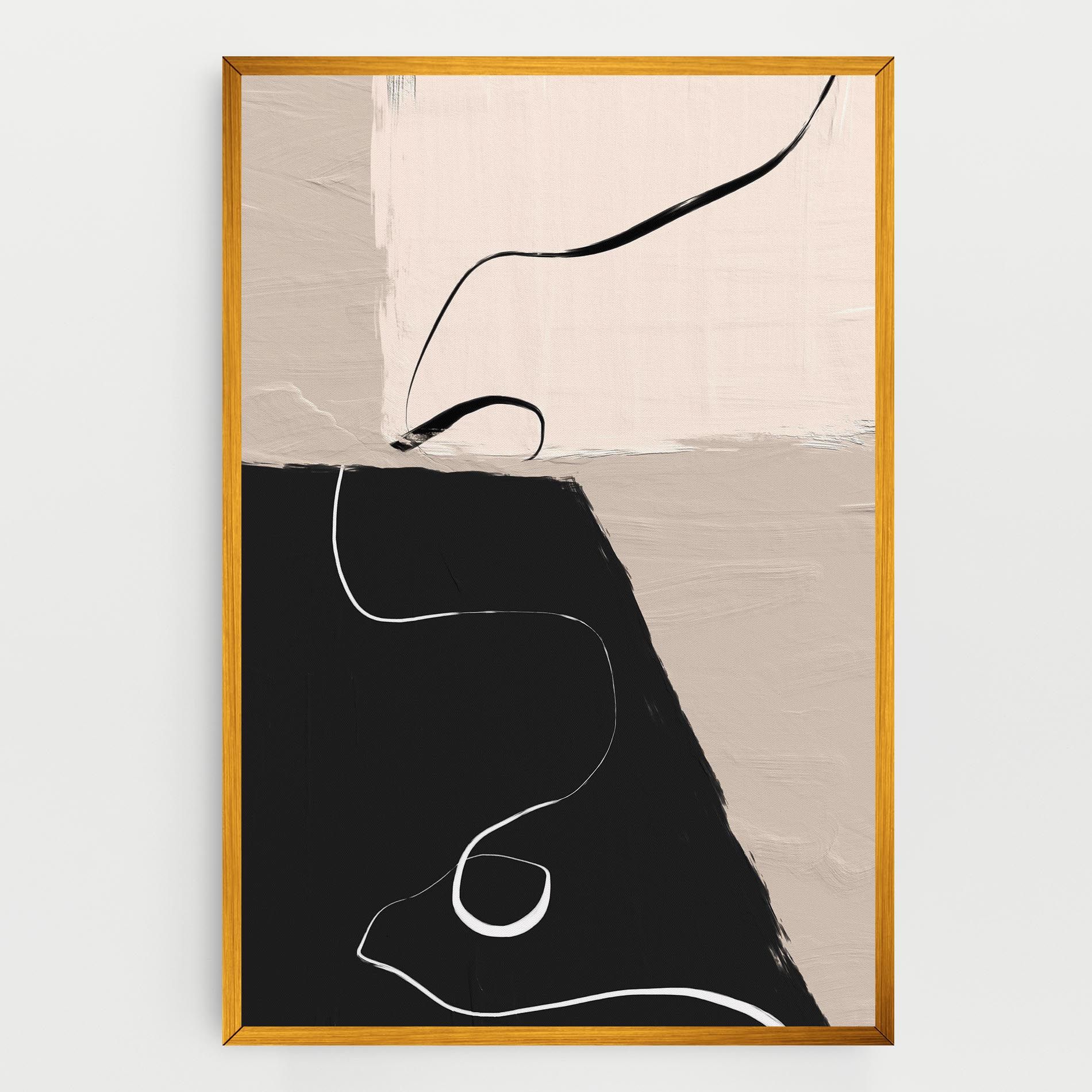 Black Brushstrokes mockup 0