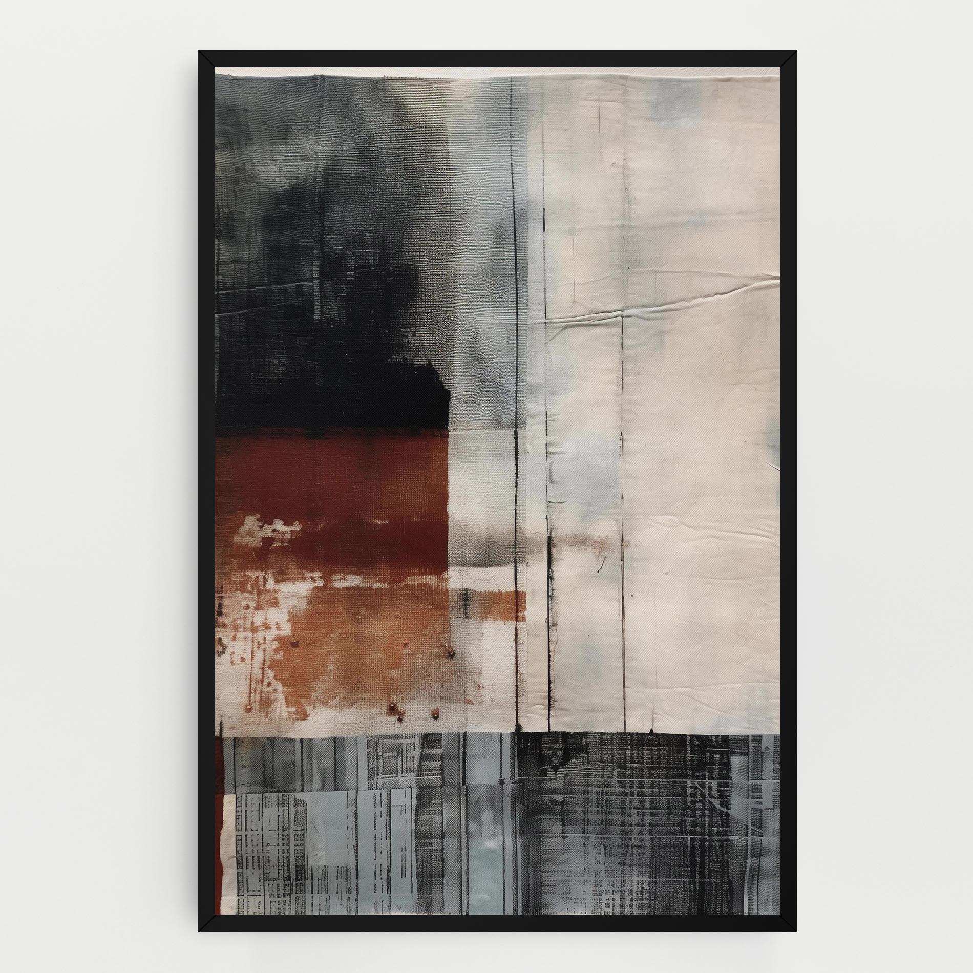 Leinwandbild Abstract Painting mockup 0