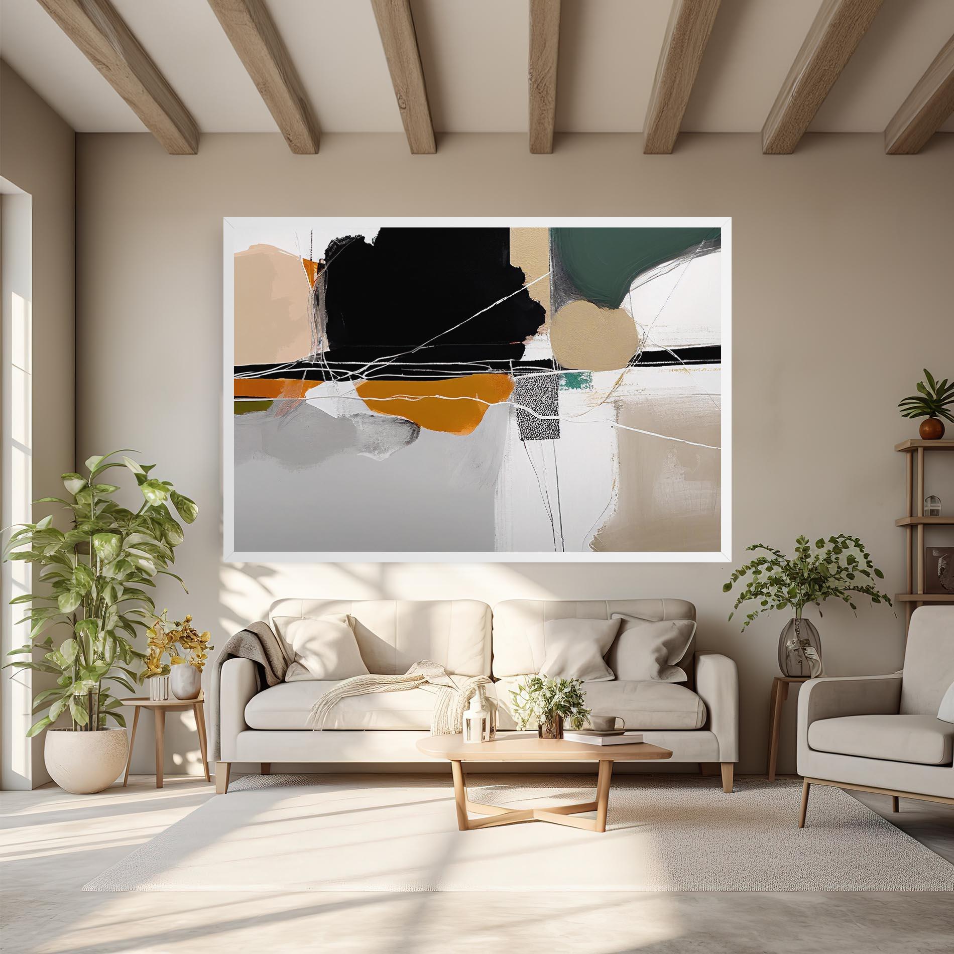 Leinwandbild Abstract Ornament Prints mockup 6