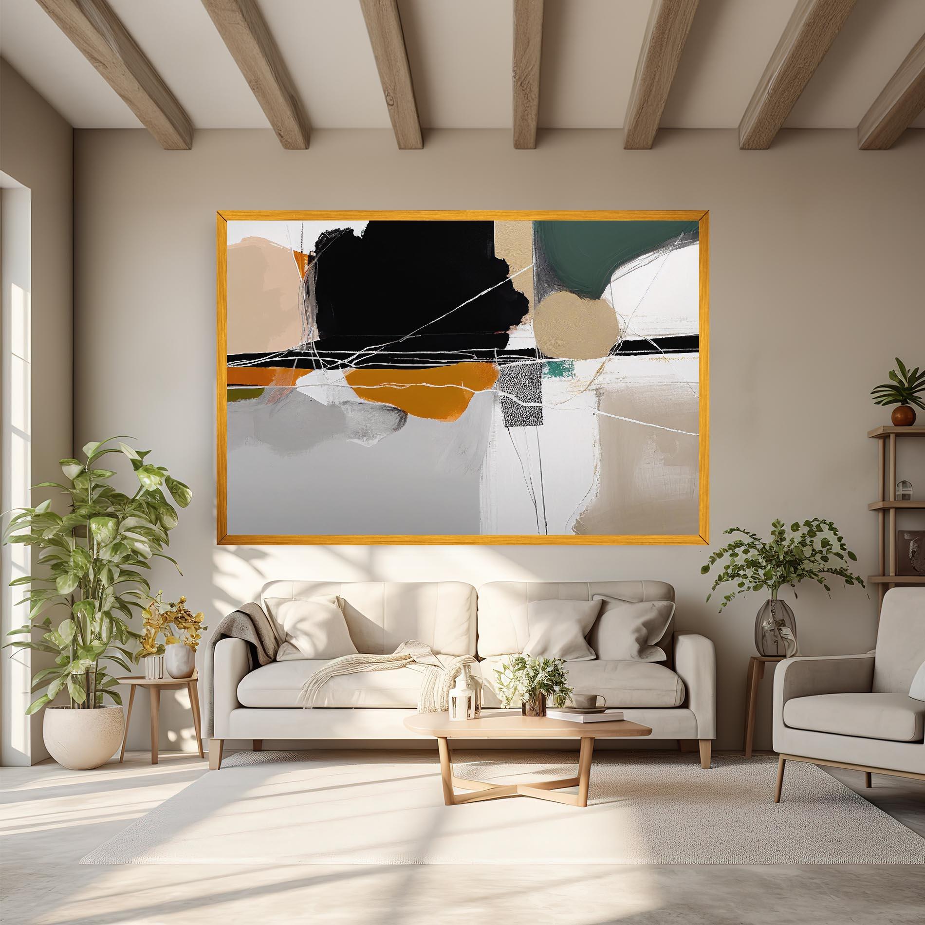 Leinwandbild Abstract Ornament Prints mockup 6