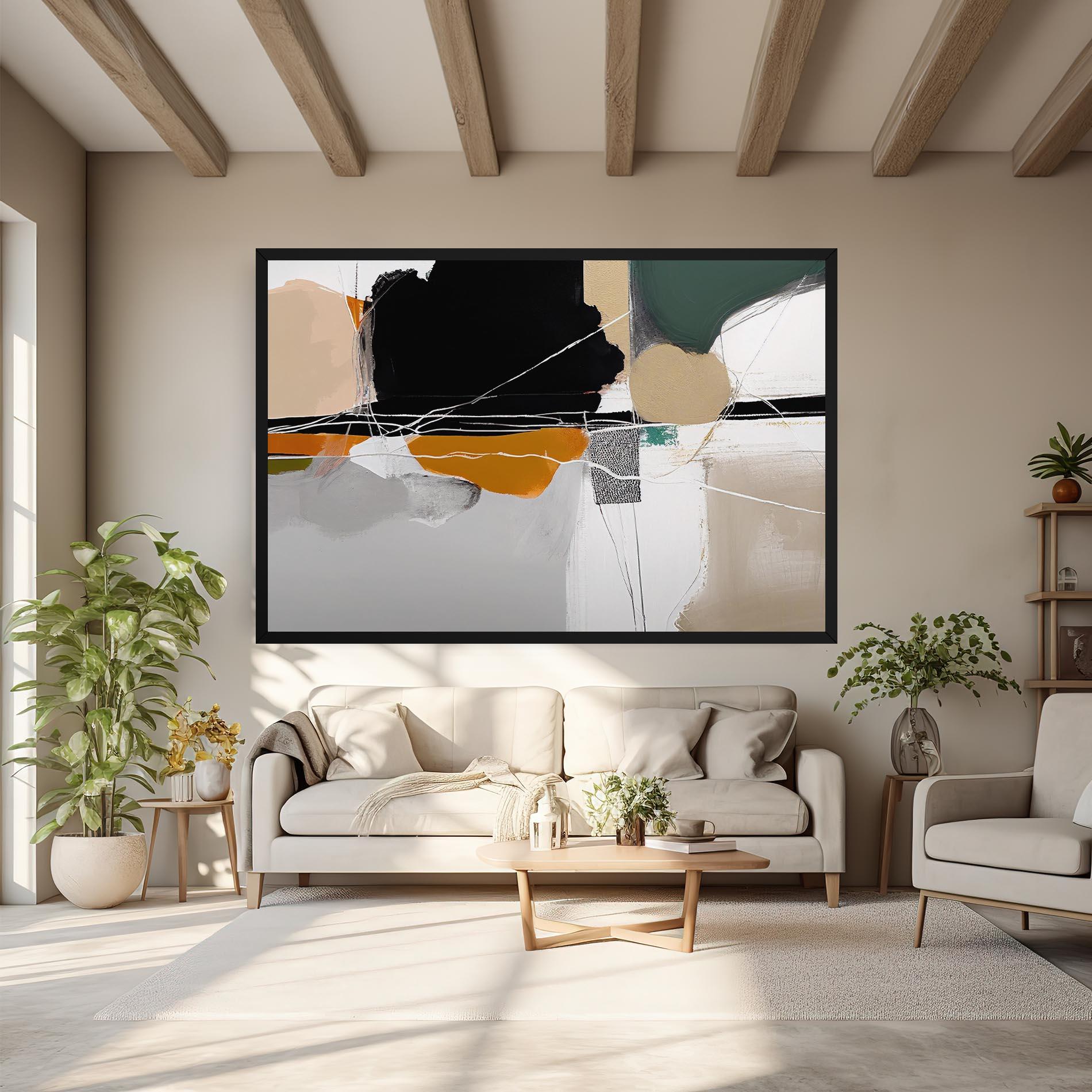 Leinwandbild Abstract Ornament Prints mockup 6