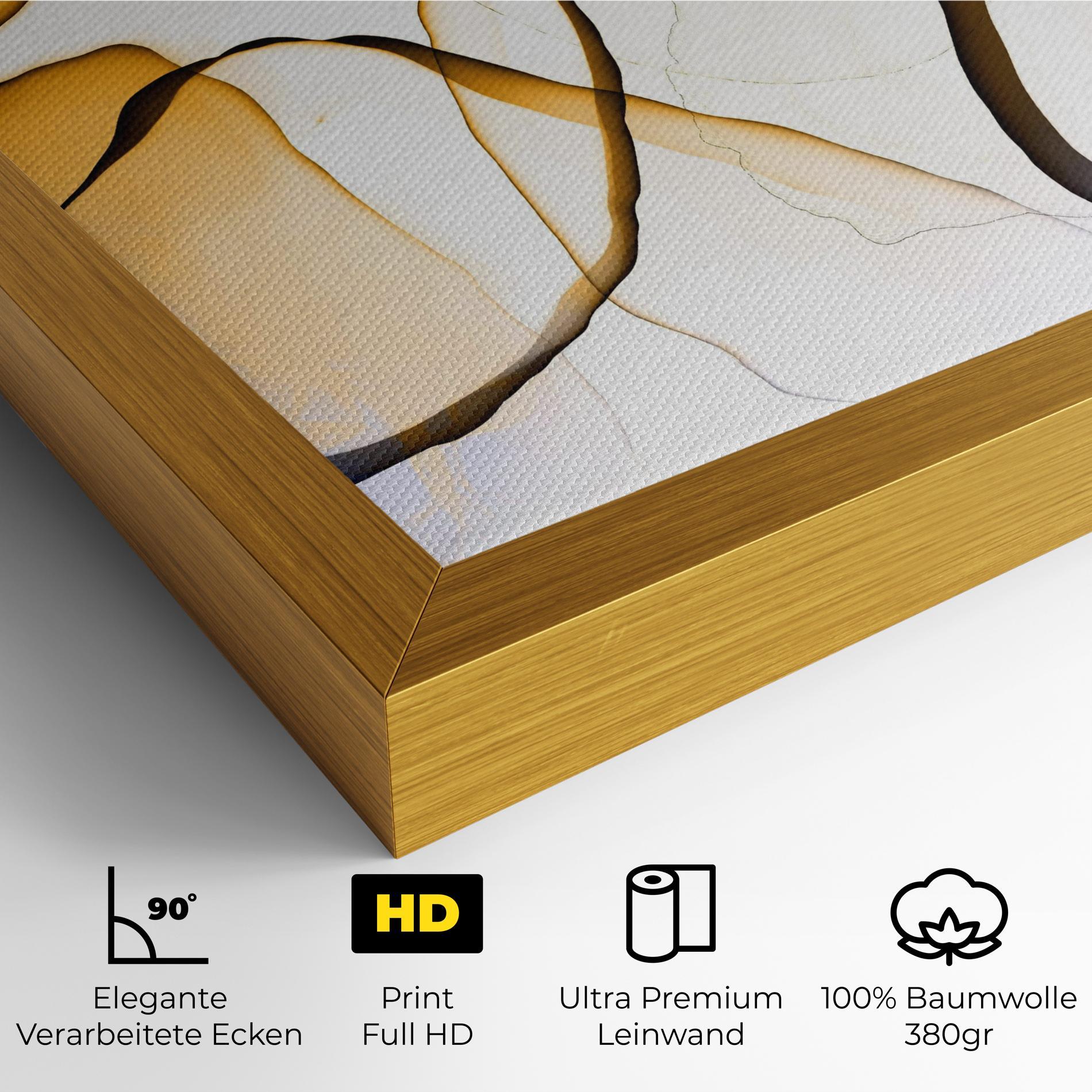 Leinwandbild Abstract Alcohol Ink mockup 4