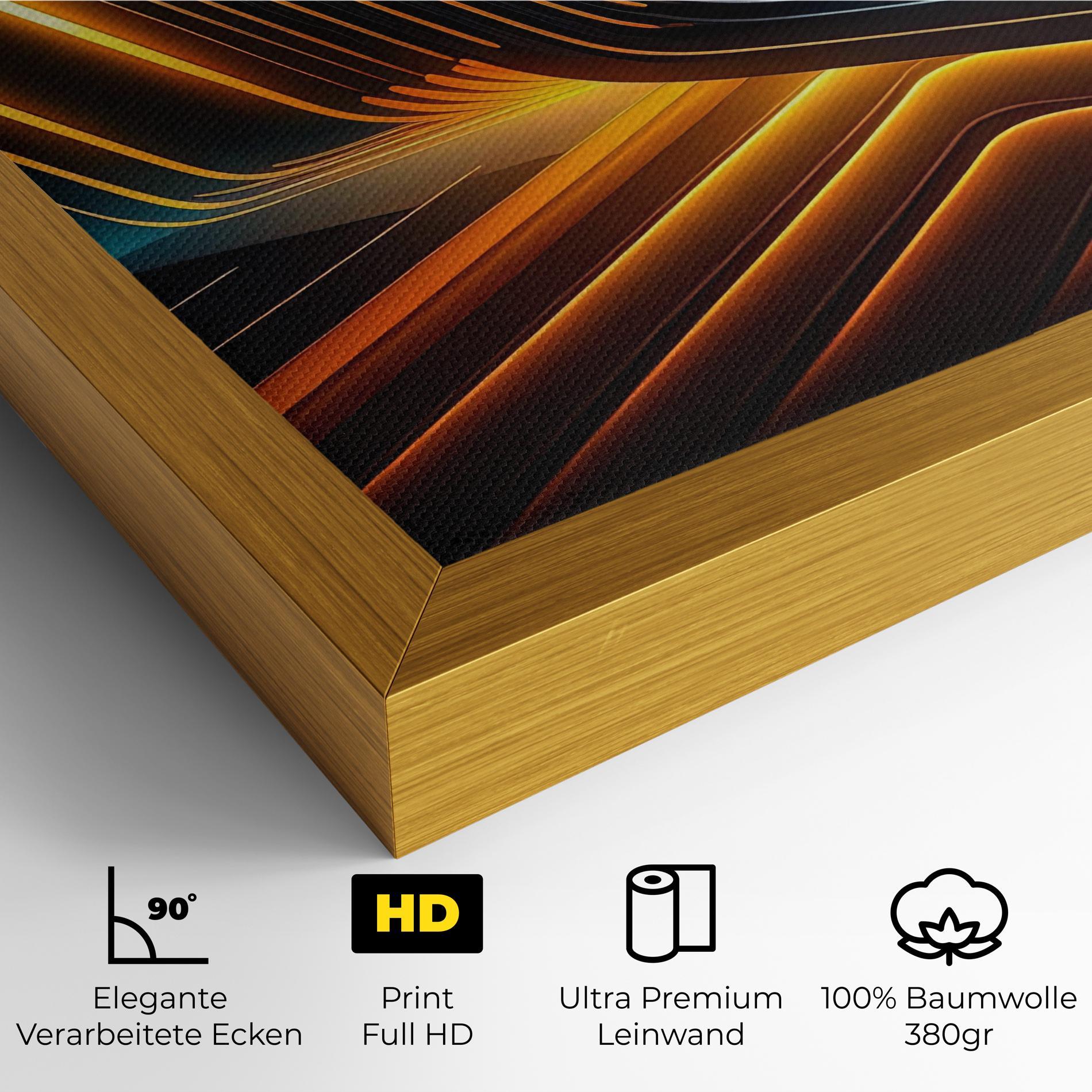 Leinwandbild Futuristic Background mockup 4