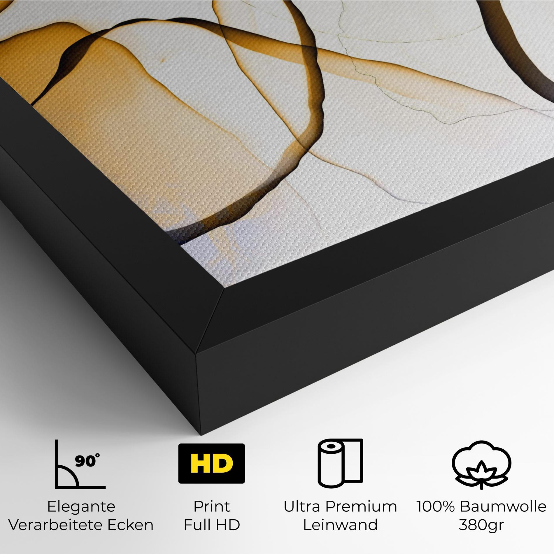 Leinwandbild Abstract Alcohol Ink mockup 4