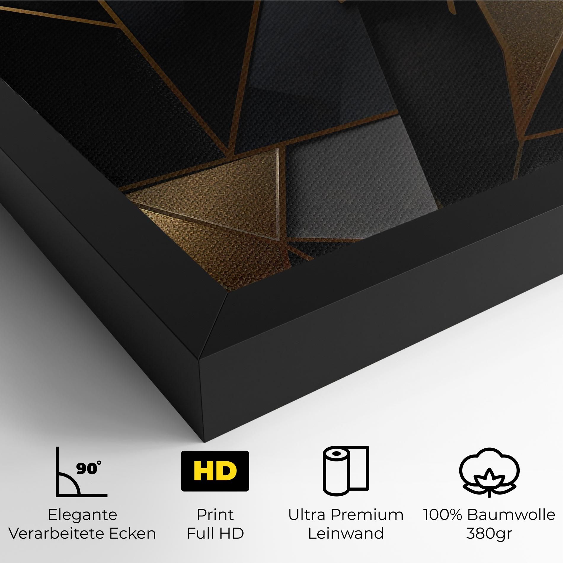 Abstract Golden Art mockup 4