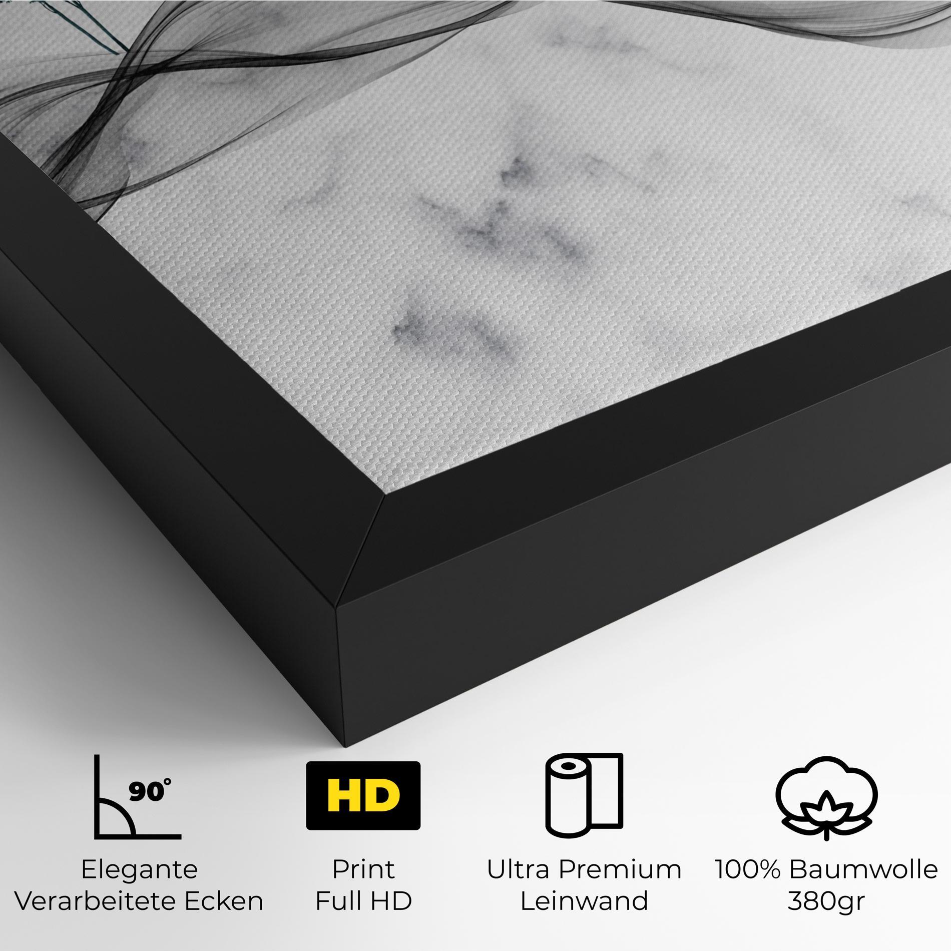 Leinwandbild Abstract Golden Landscape 1 mockup 4