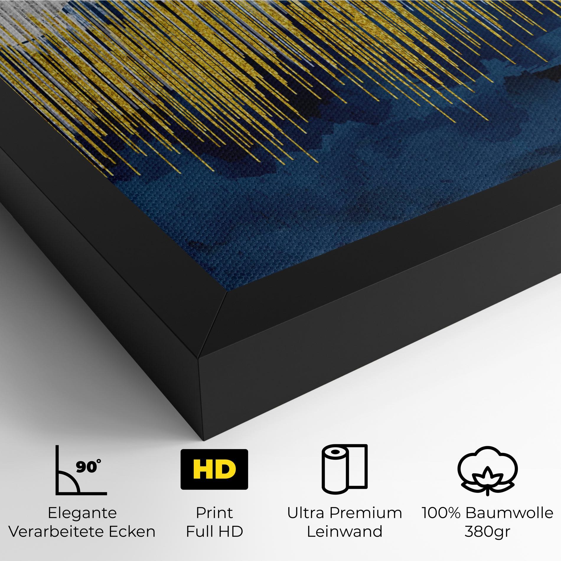 Leinwandbild Abstract Marble Art mockup 4