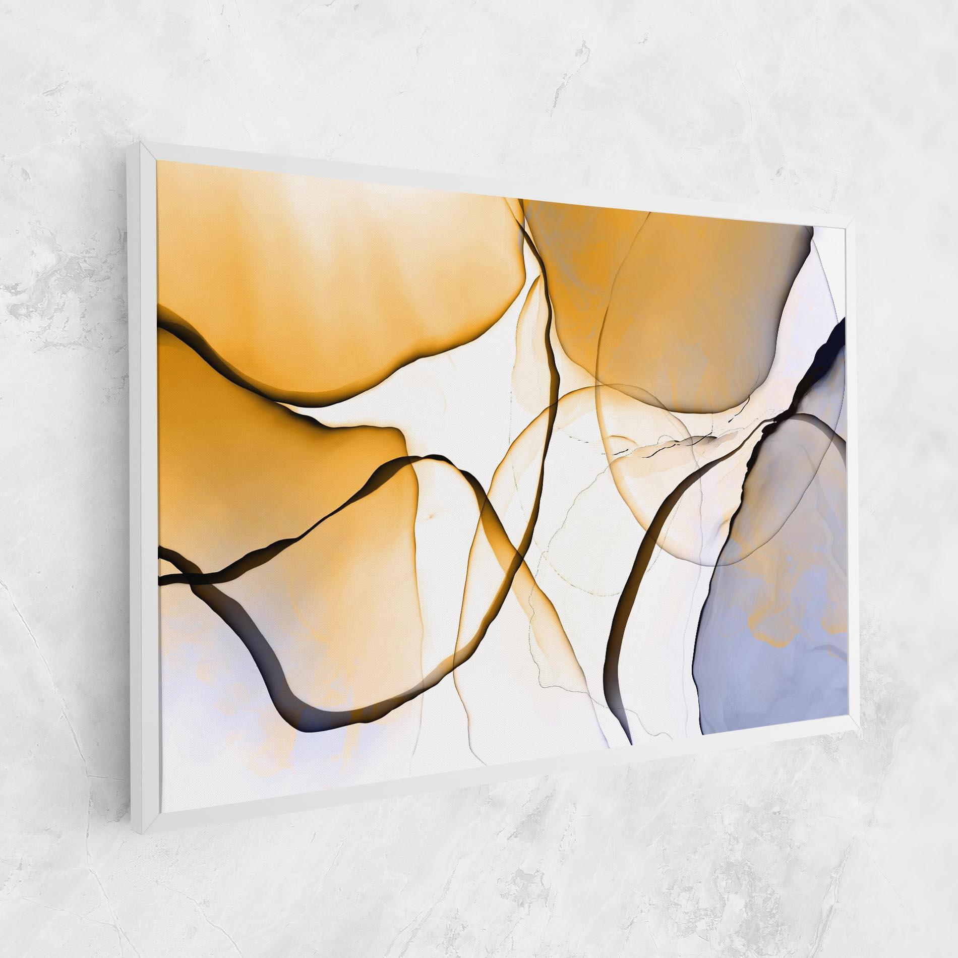 Leinwandbild Abstract Alcohol Ink mockup 1