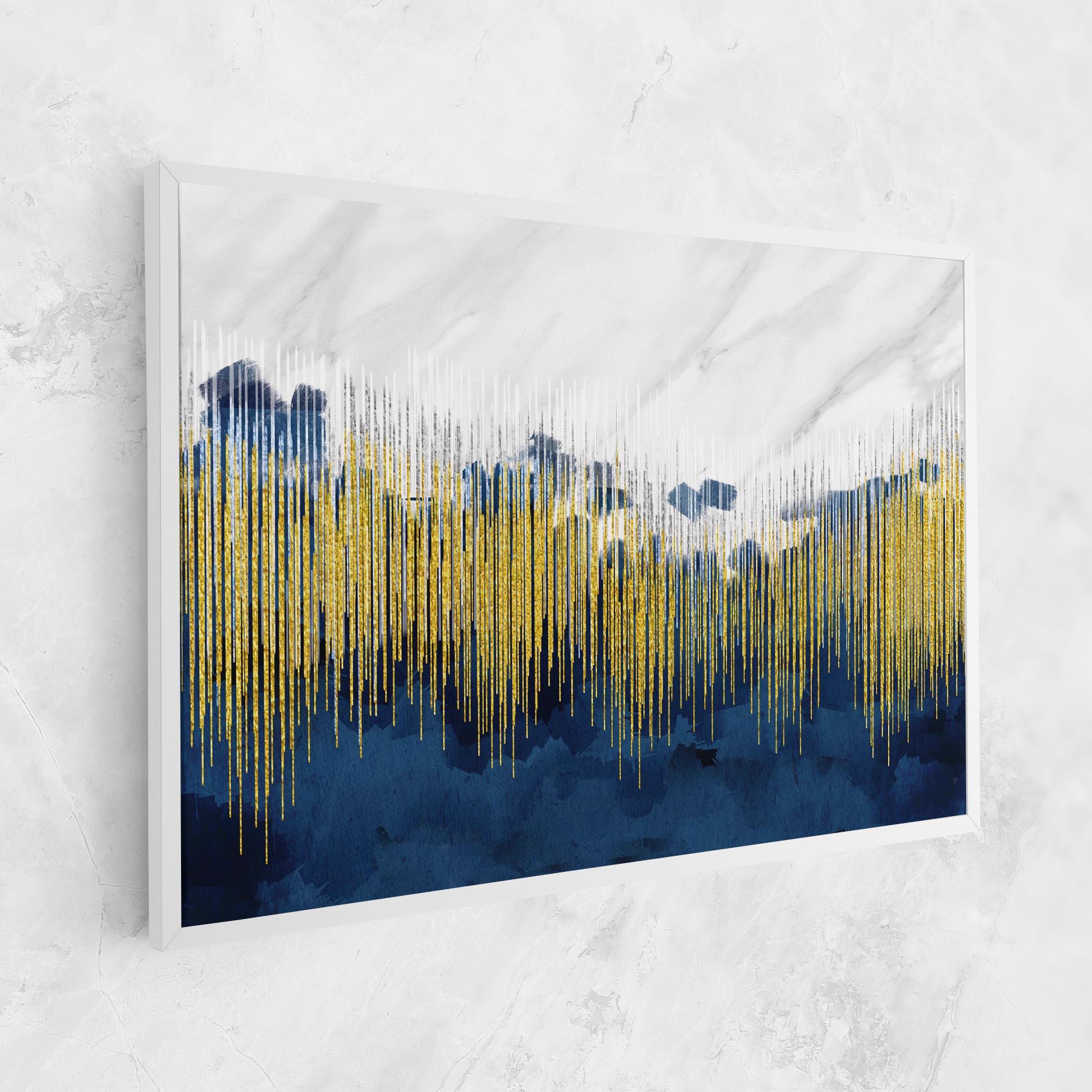 Leinwandbild Abstract Marble Art mockup 1