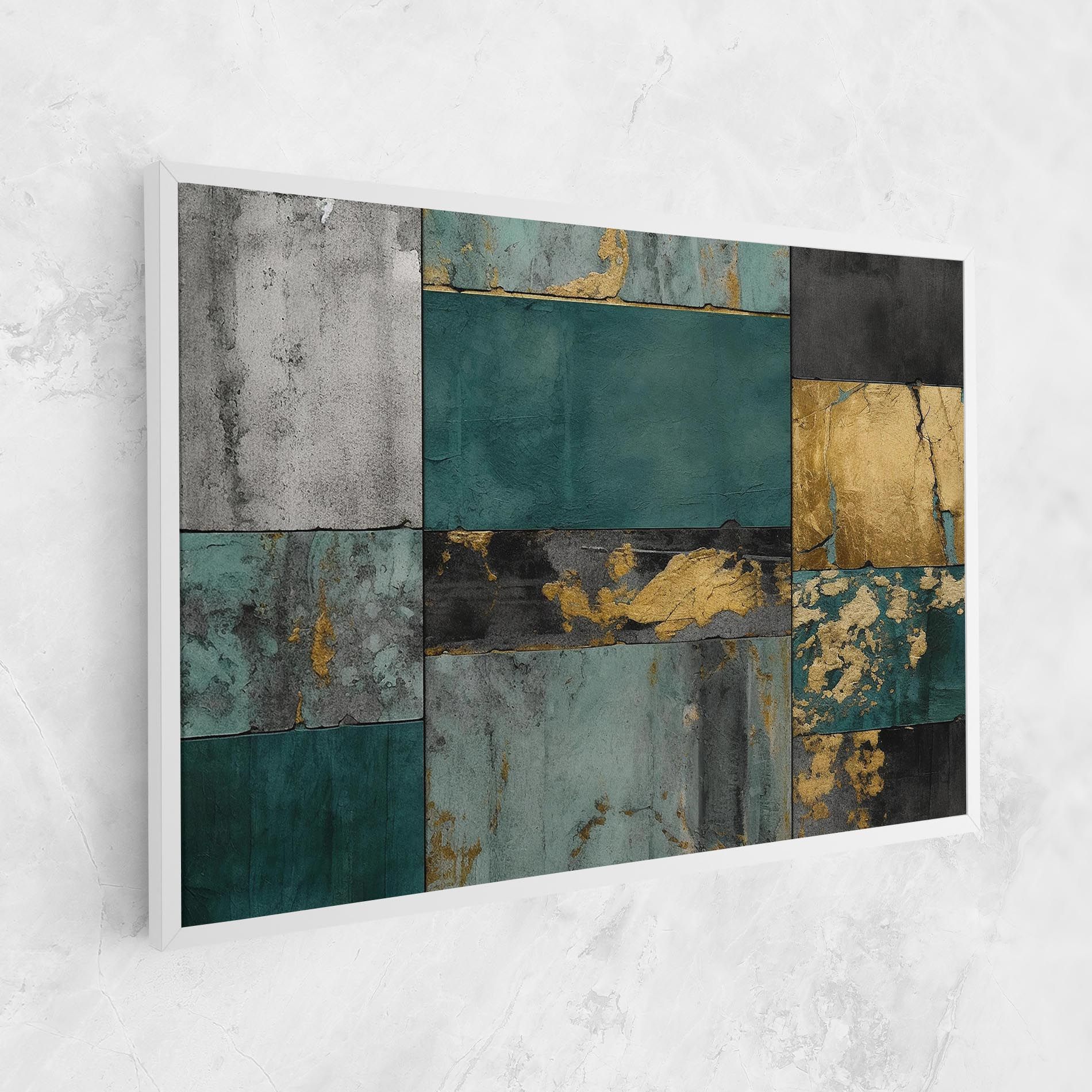 Golden Green Painting mockup 1