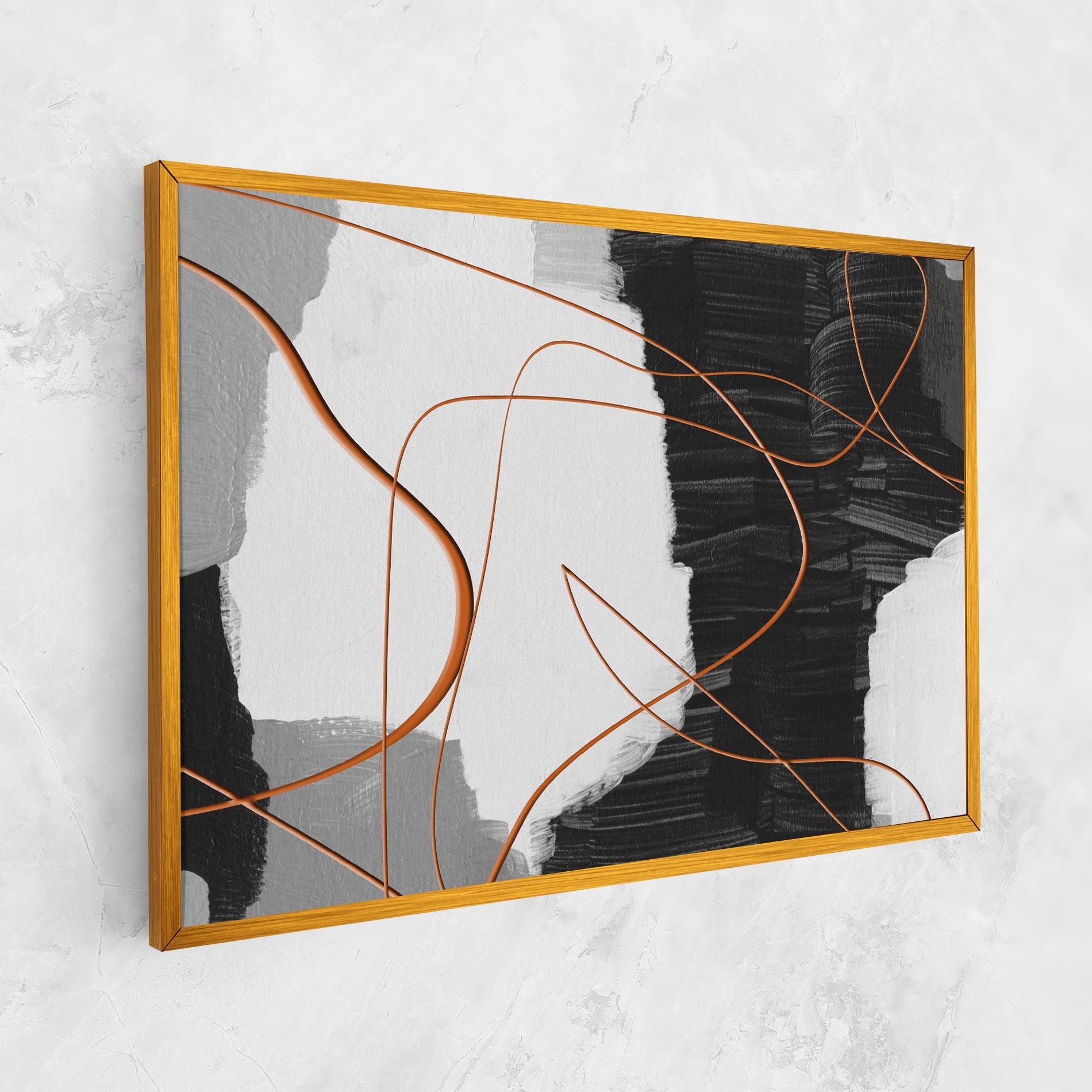 Abstract Ink Painting mockup 1