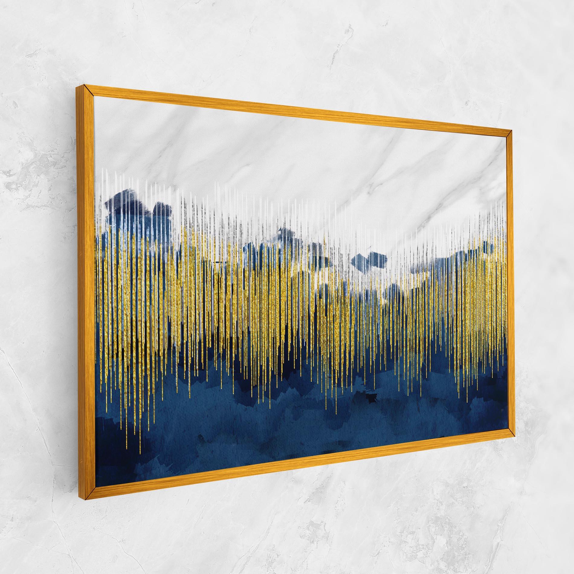 Leinwandbild Abstract Marble Art mockup 1