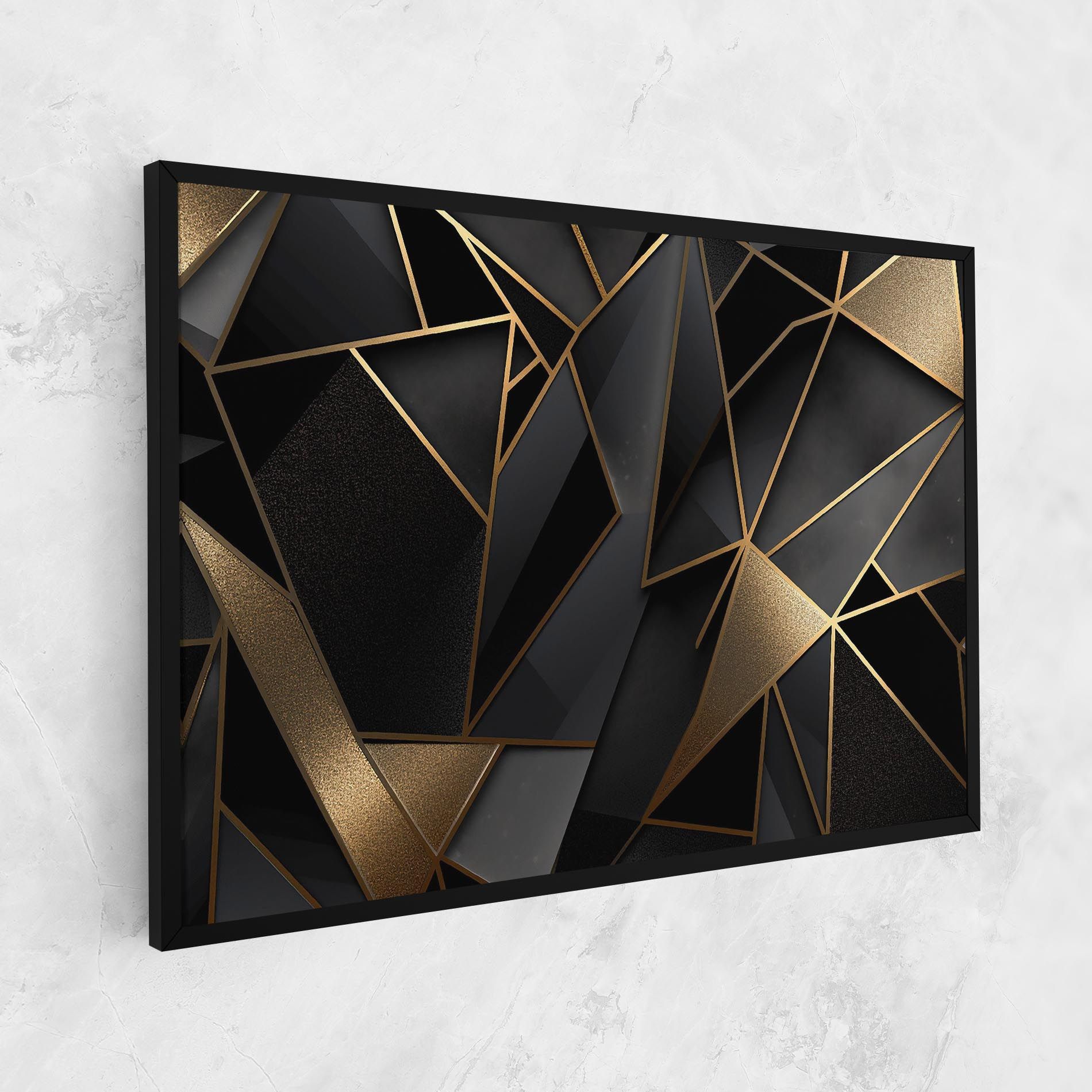 Abstract Golden Art mockup 1