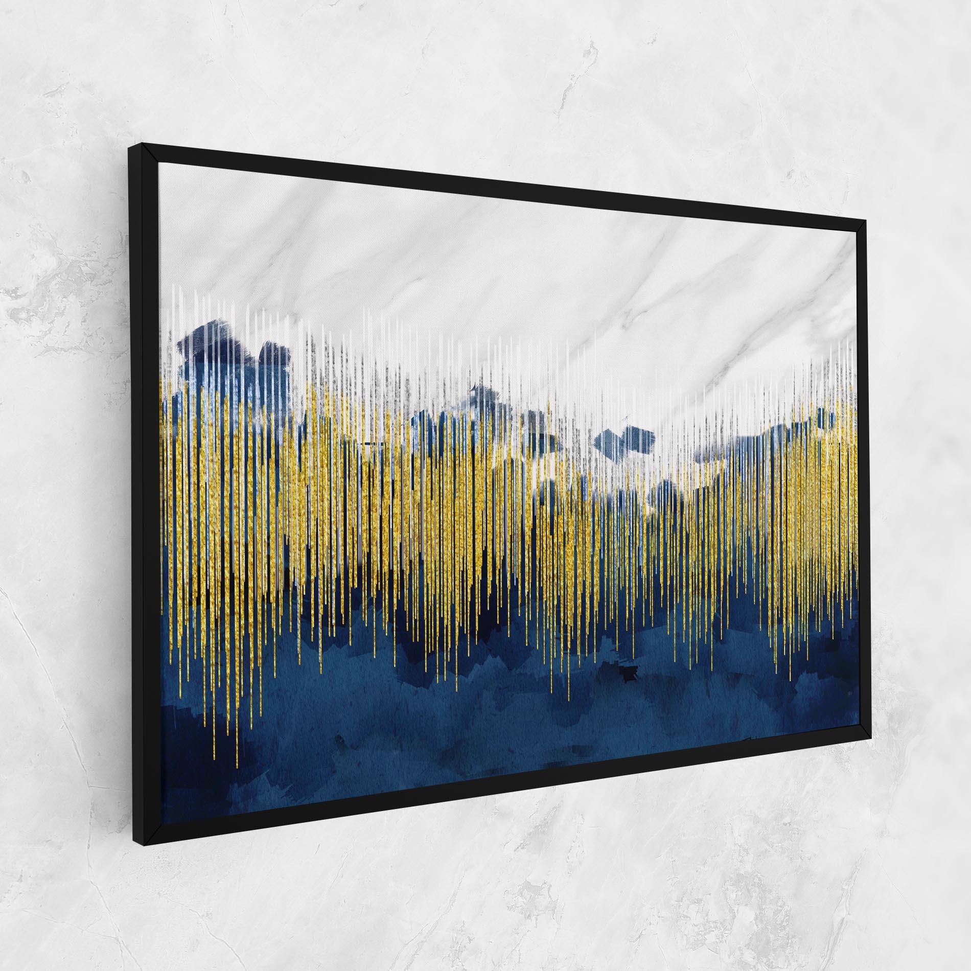 Leinwandbild Abstract Marble Art mockup 1