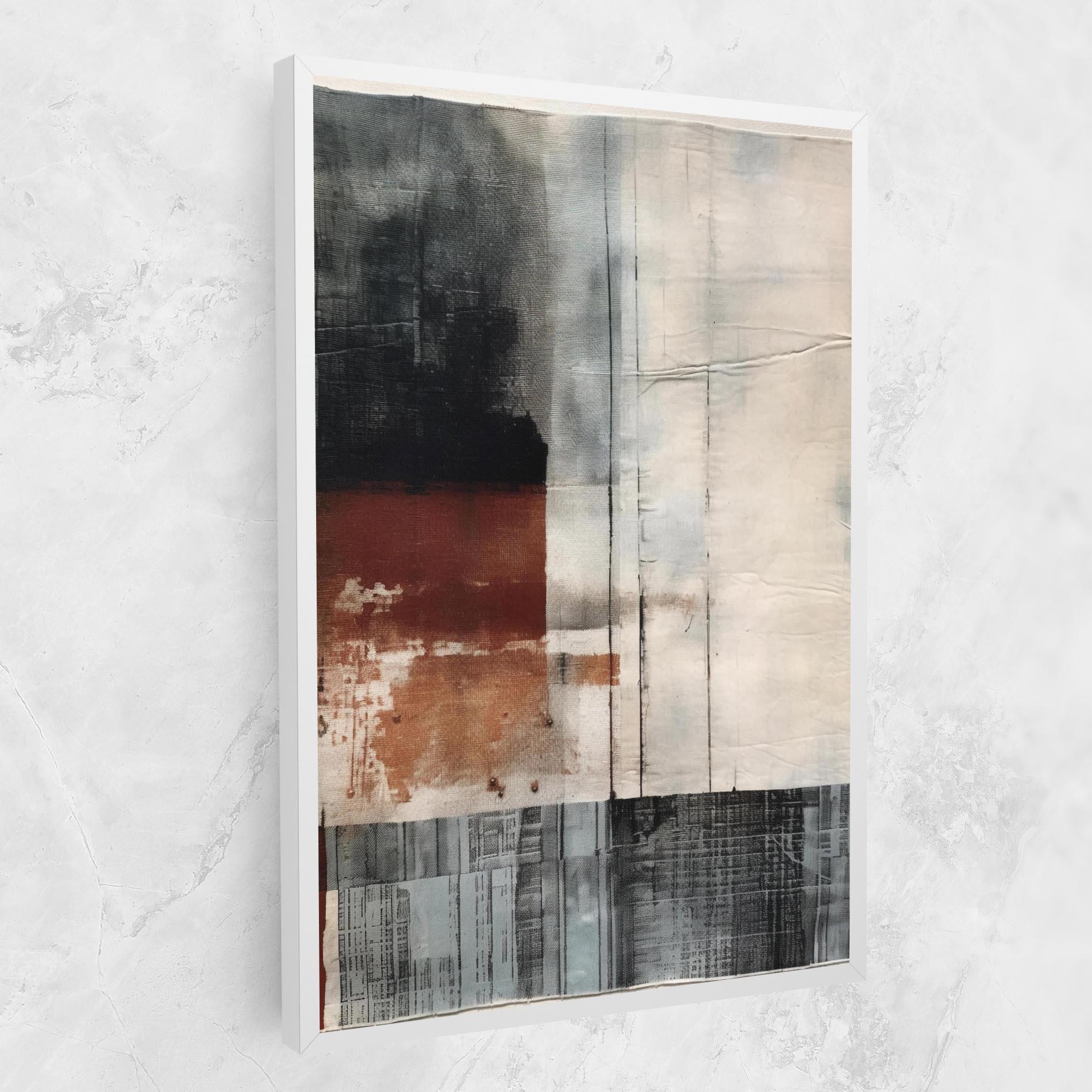 Leinwandbild Abstract Painting mockup 1