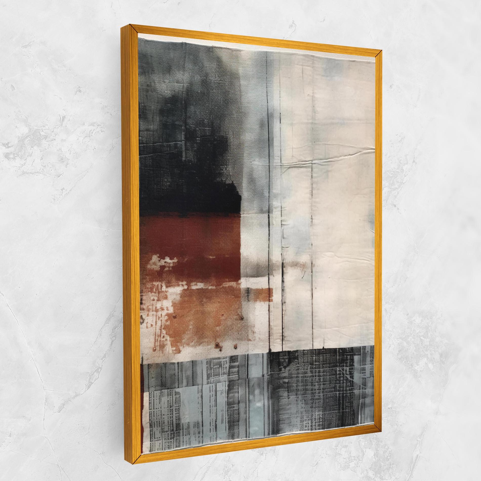 Leinwandbild Abstract Painting mockup 1
