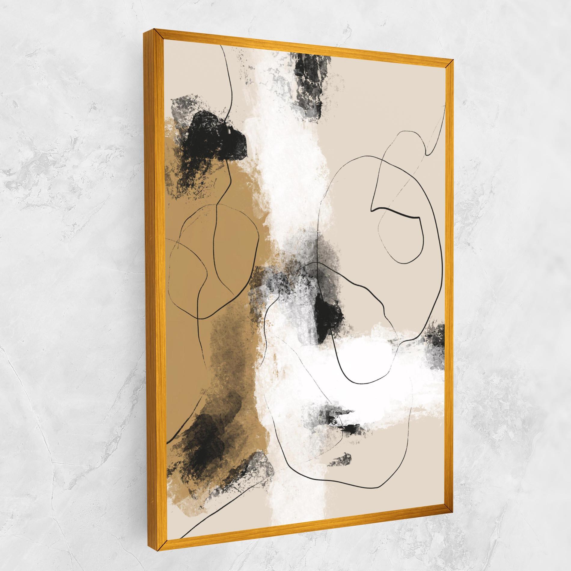 Leinwandbild Unique Acrylic Paintings mockup 1