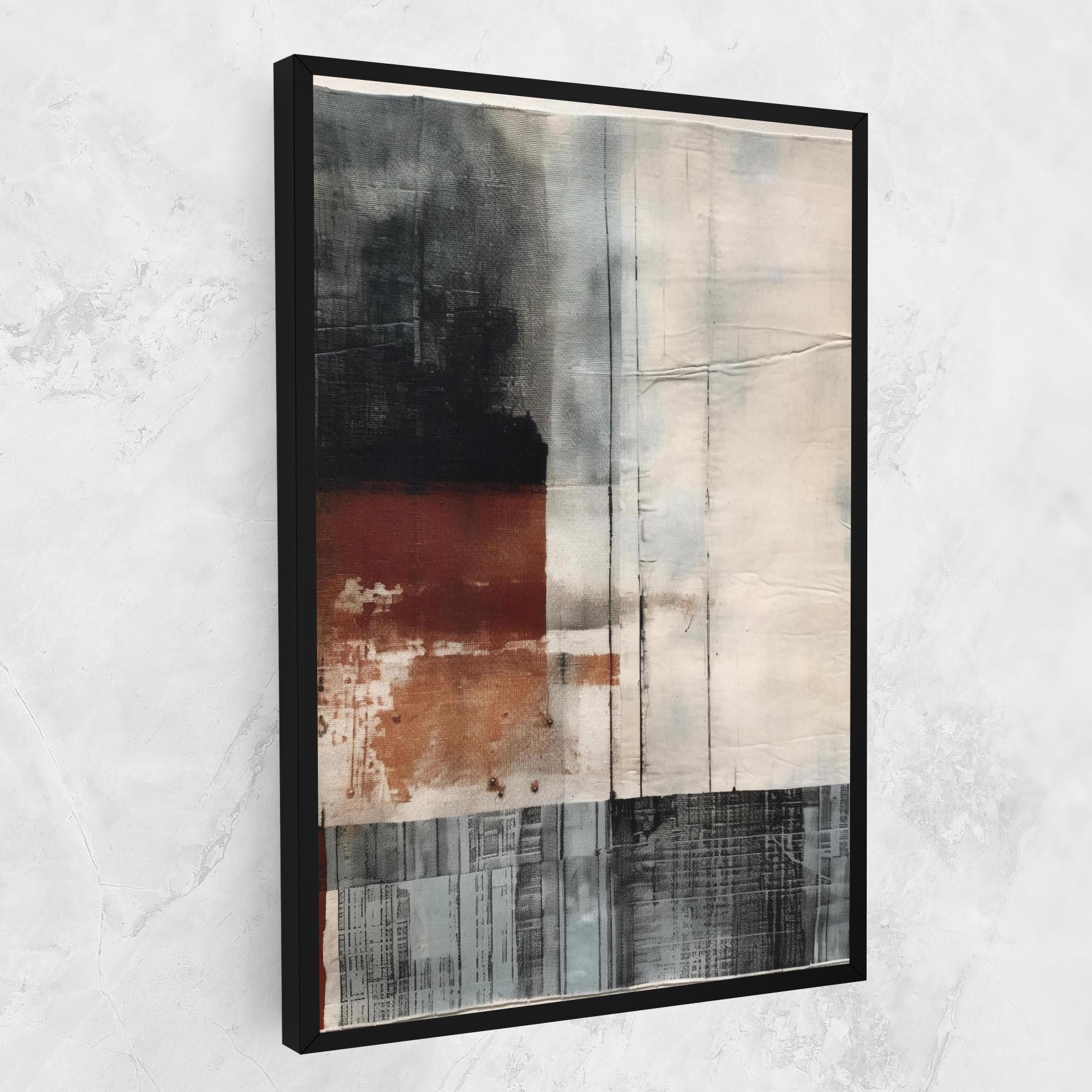 Leinwandbild Abstract Painting mockup 1