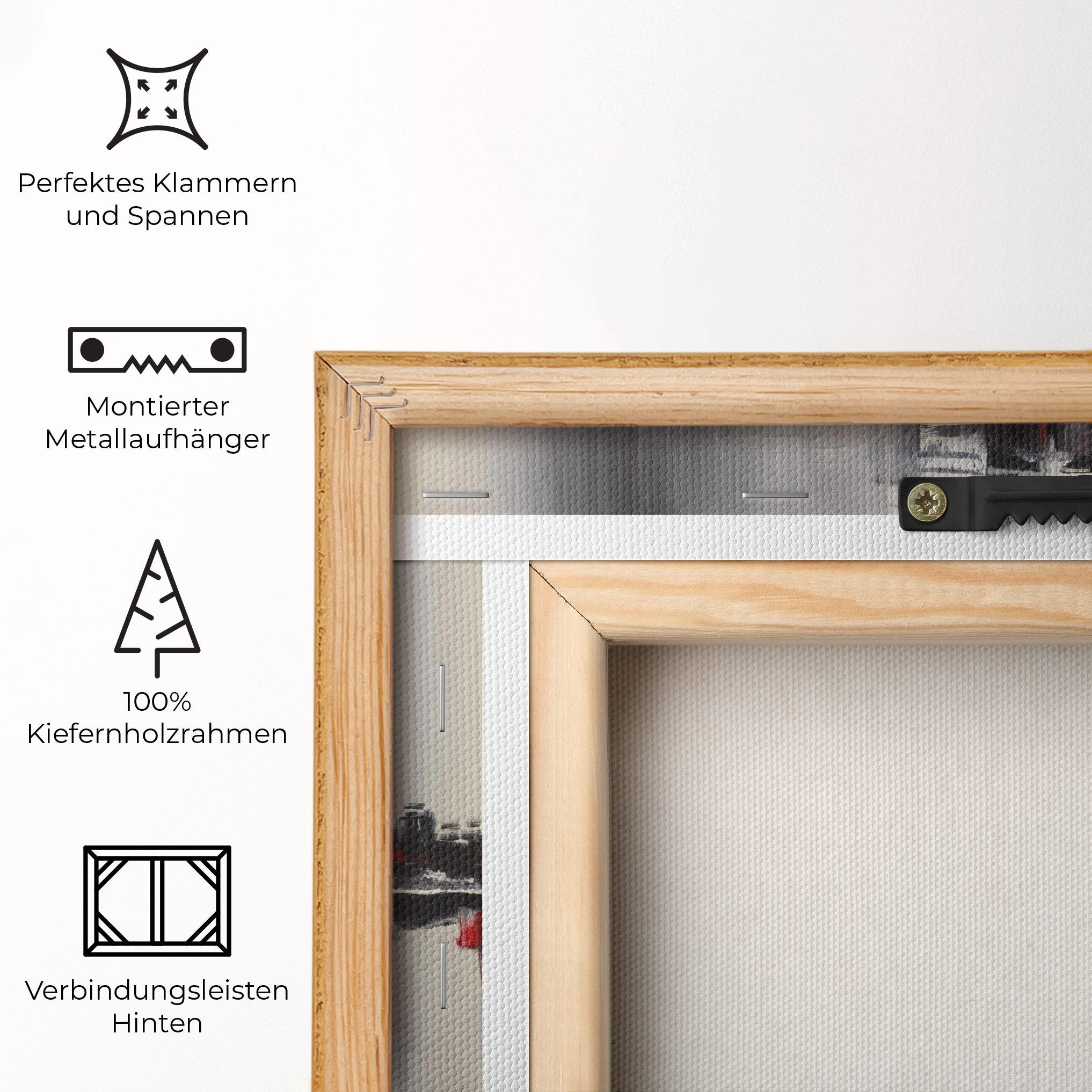 Leinwandbild Cityscape mockup 5