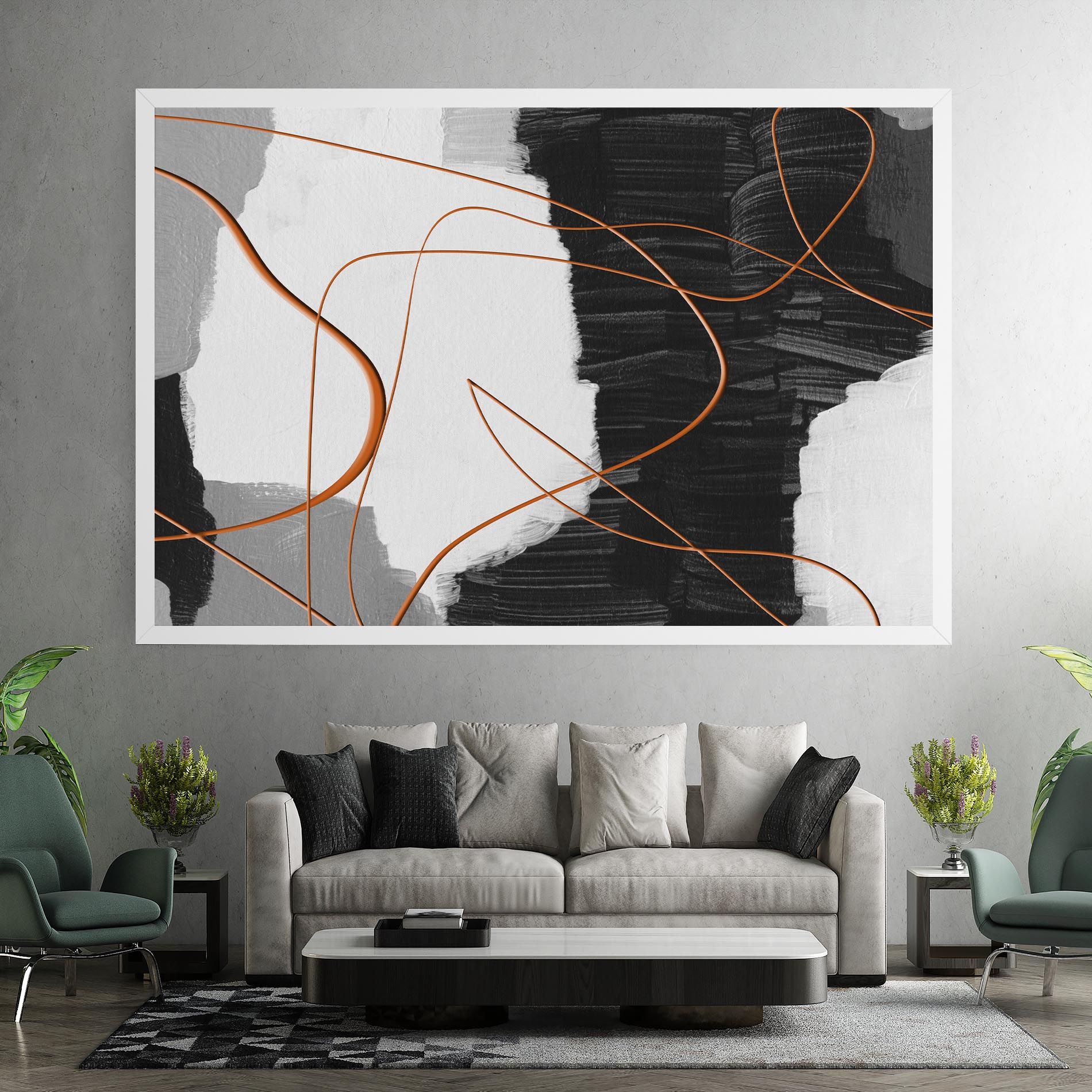 Abstract Ink Painting mockup 7