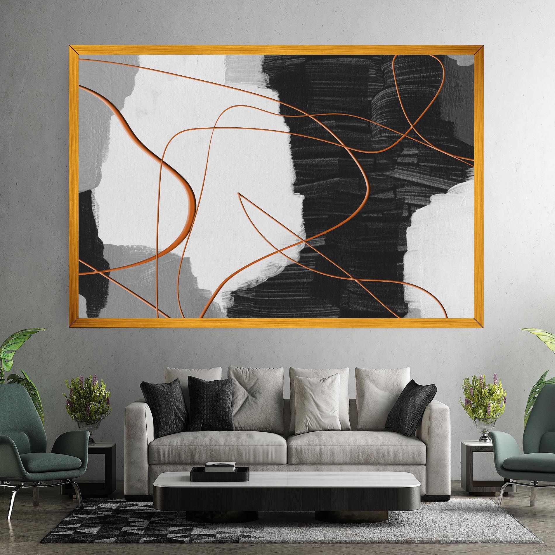 Abstract Ink Painting mockup 7
