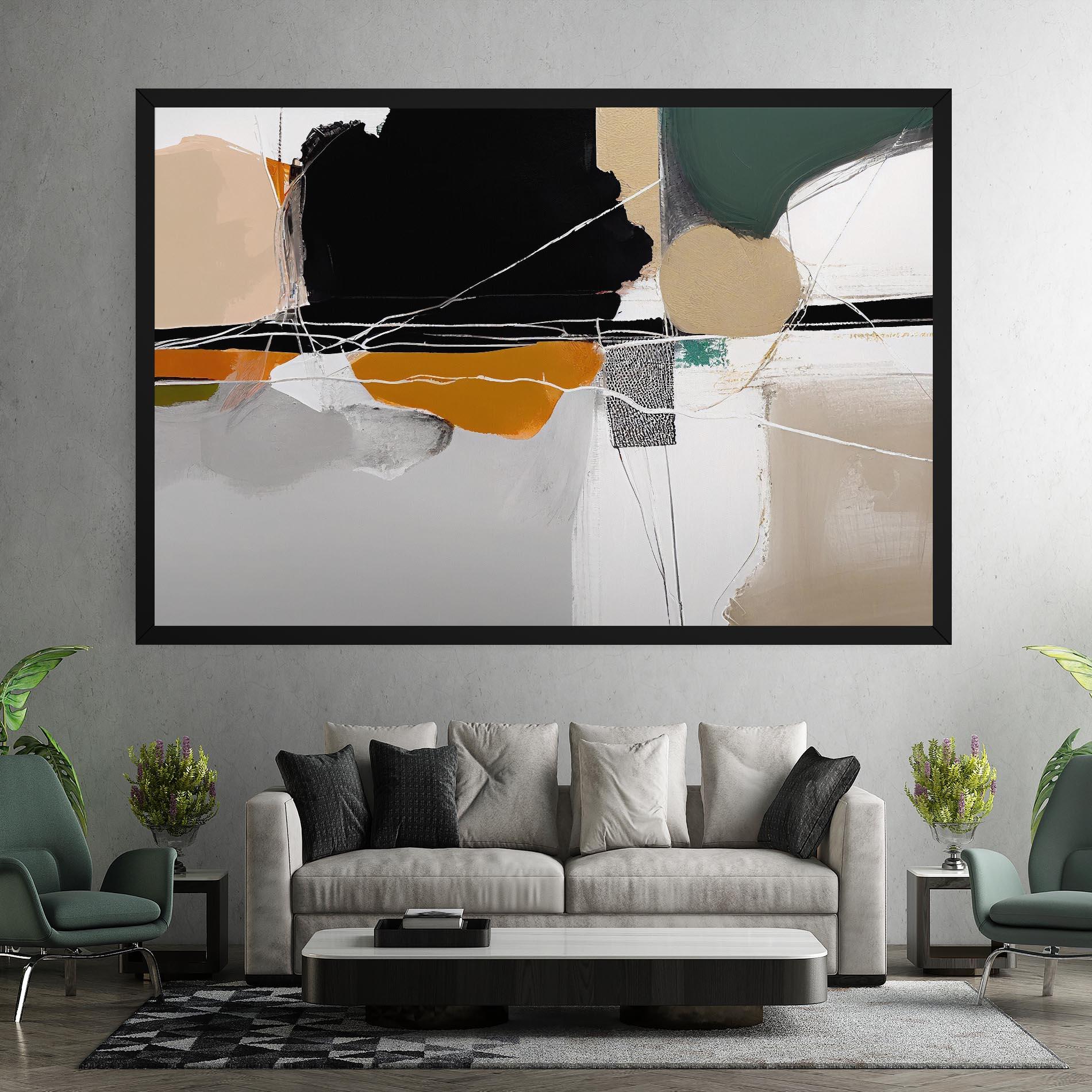 Leinwandbild Abstract Ornament Prints mockup 7