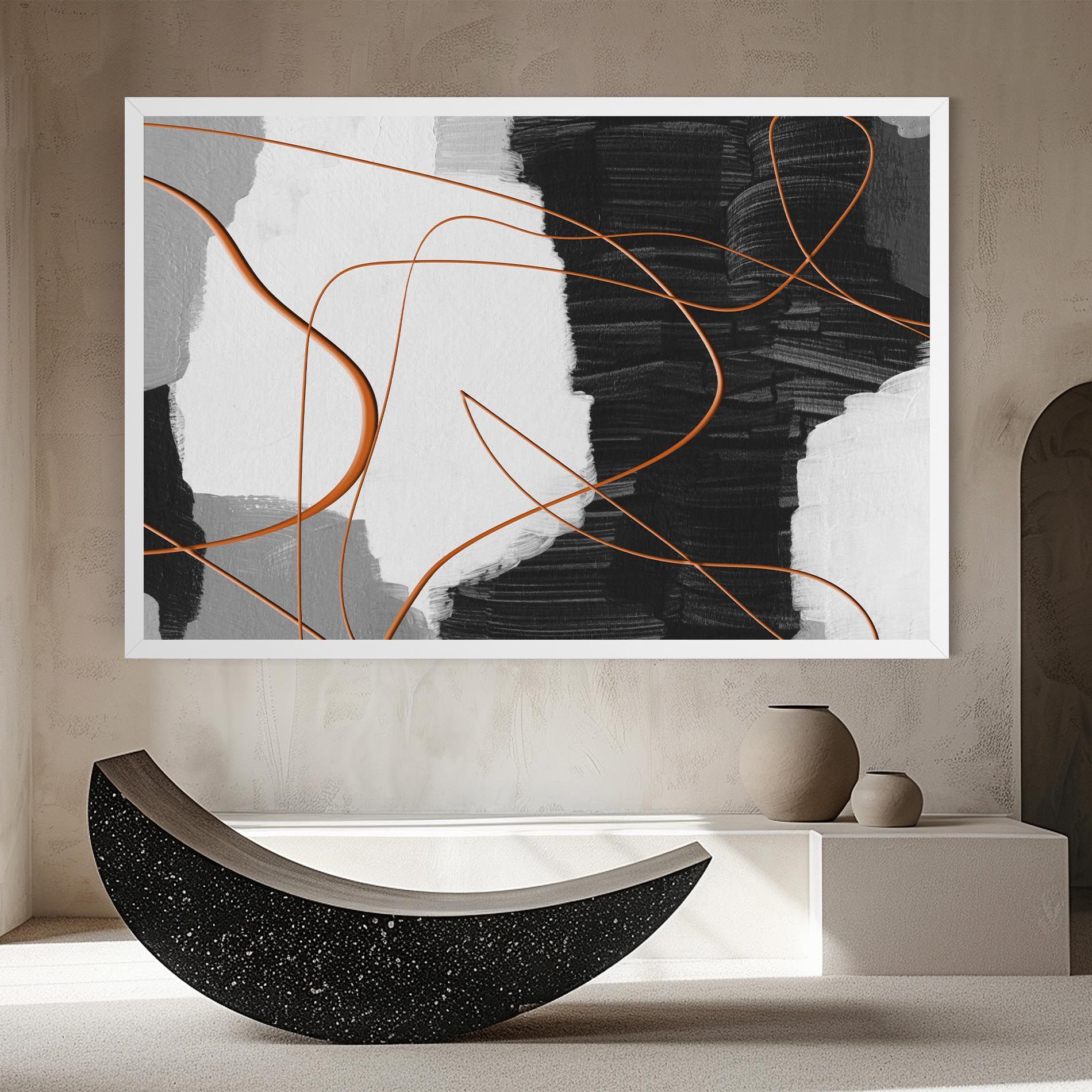 Abstract Ink Painting mockup 8