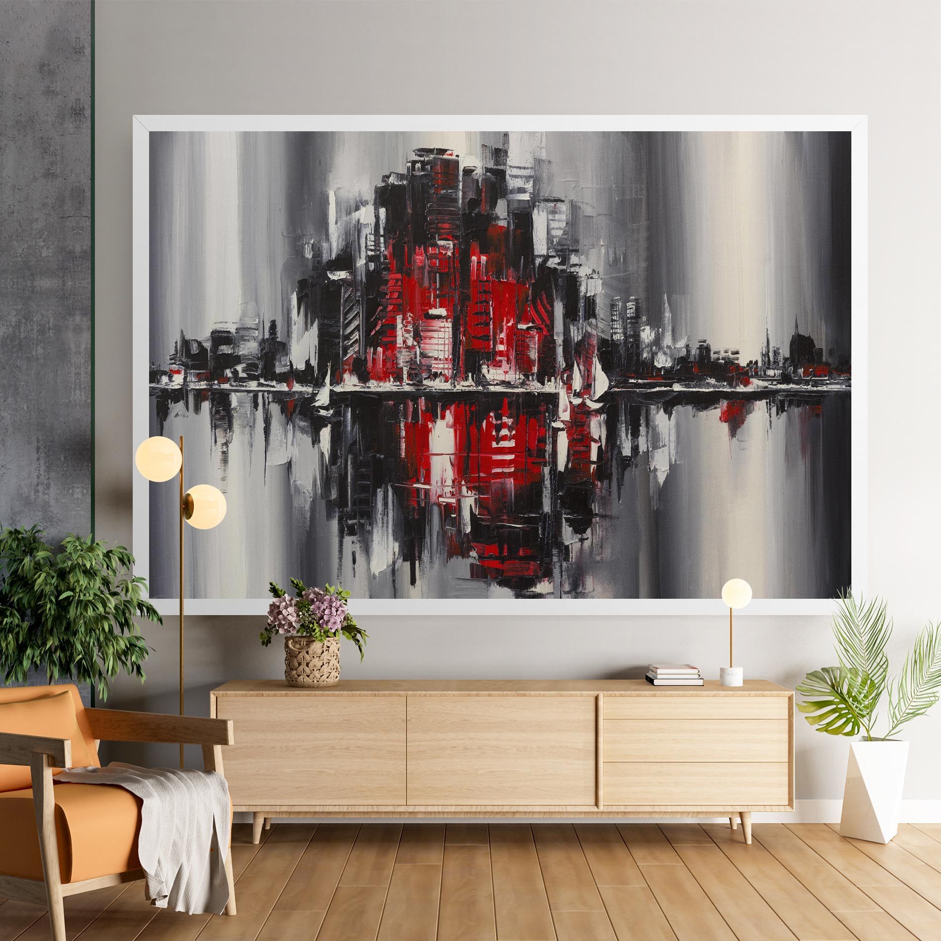 Cityscape mockup 9