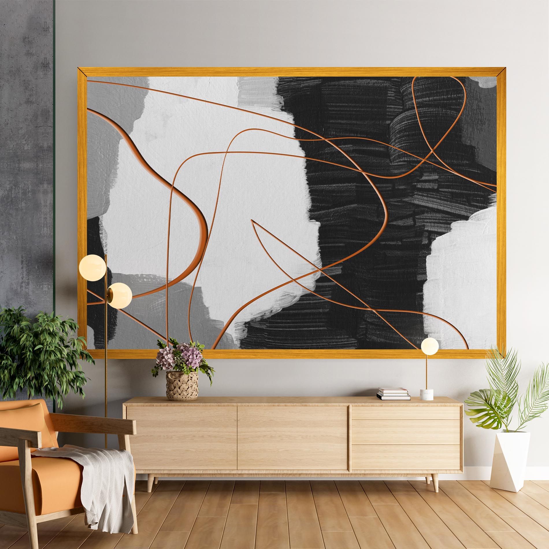 Abstract Ink Painting mockup 9