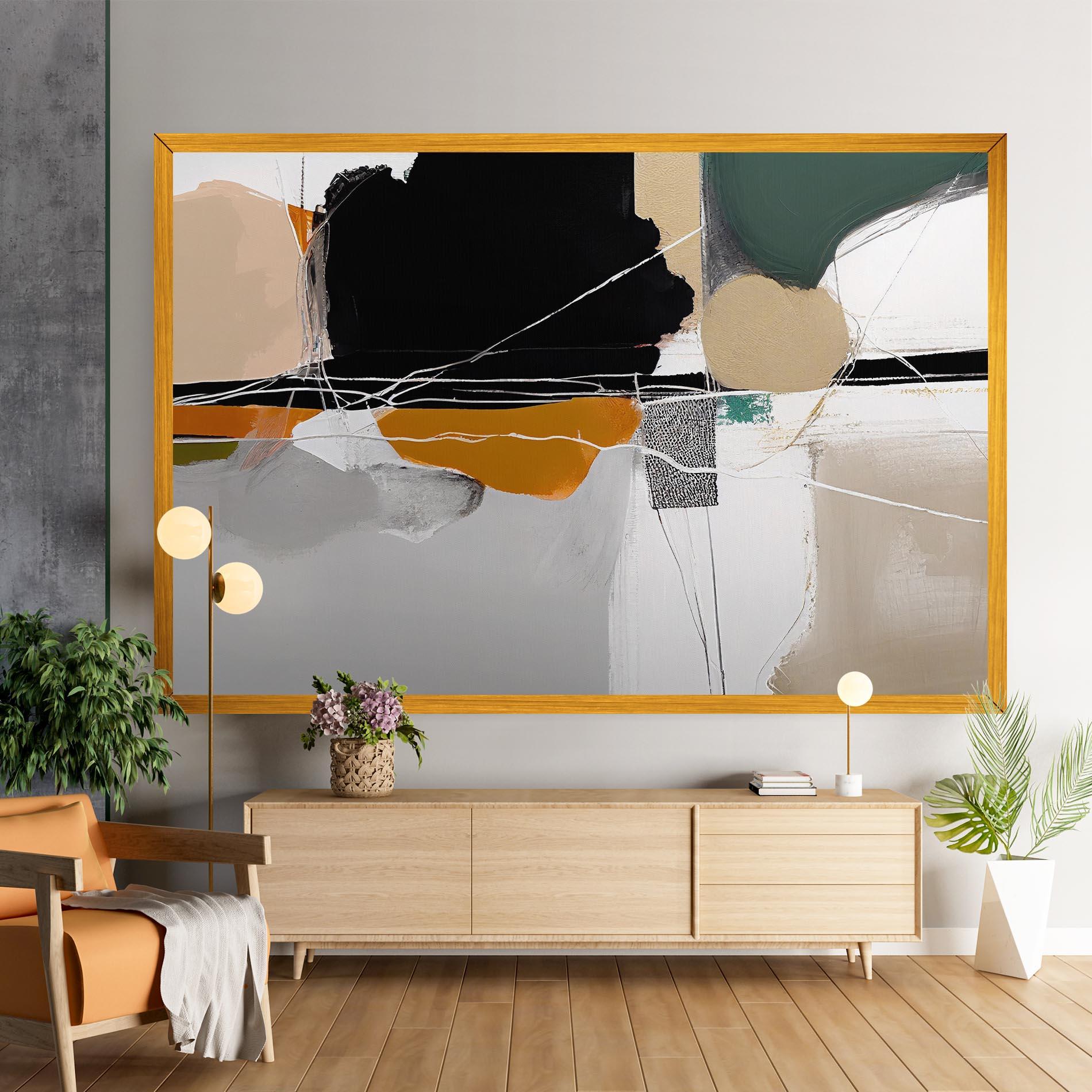 Leinwandbild Abstract Ornament Prints mockup 9