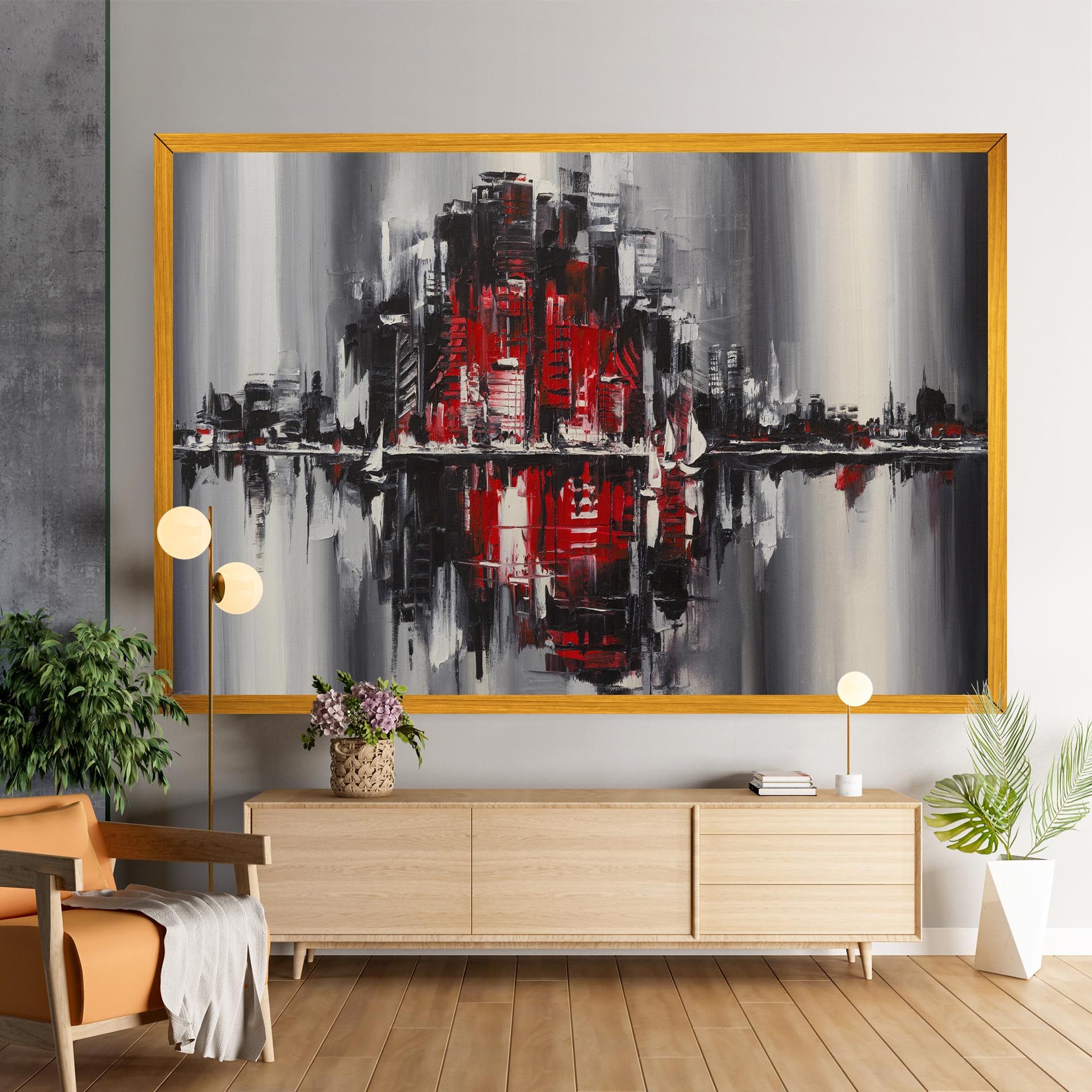 Cityscape mockup 9