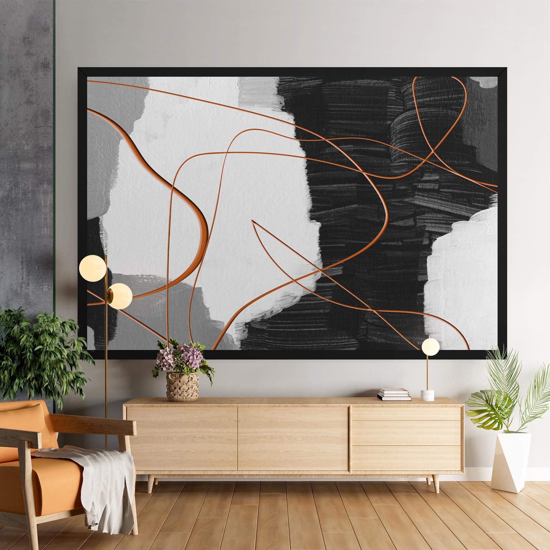 Abstract Ink Painting mockup 9