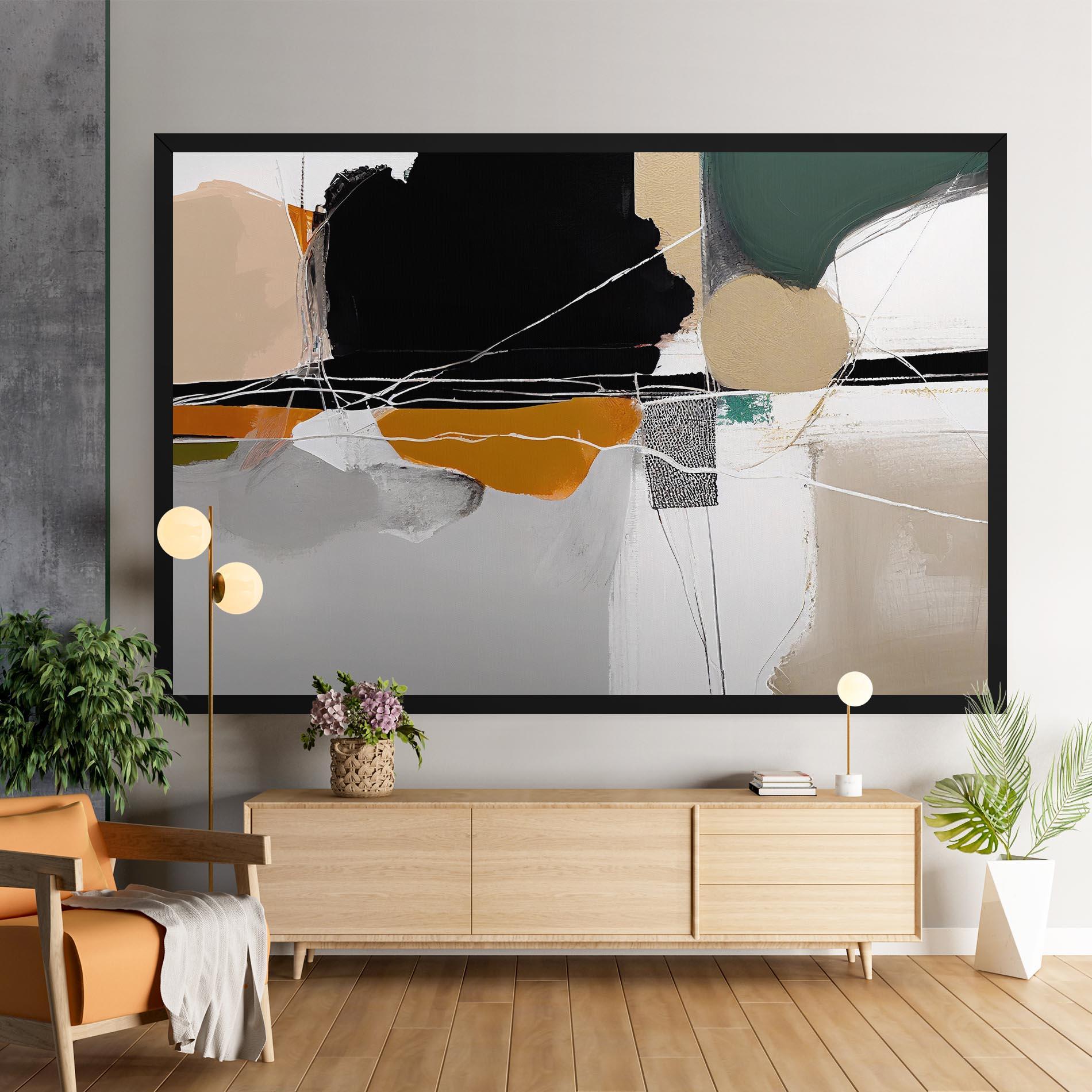 Leinwandbild Abstract Ornament Prints mockup 9