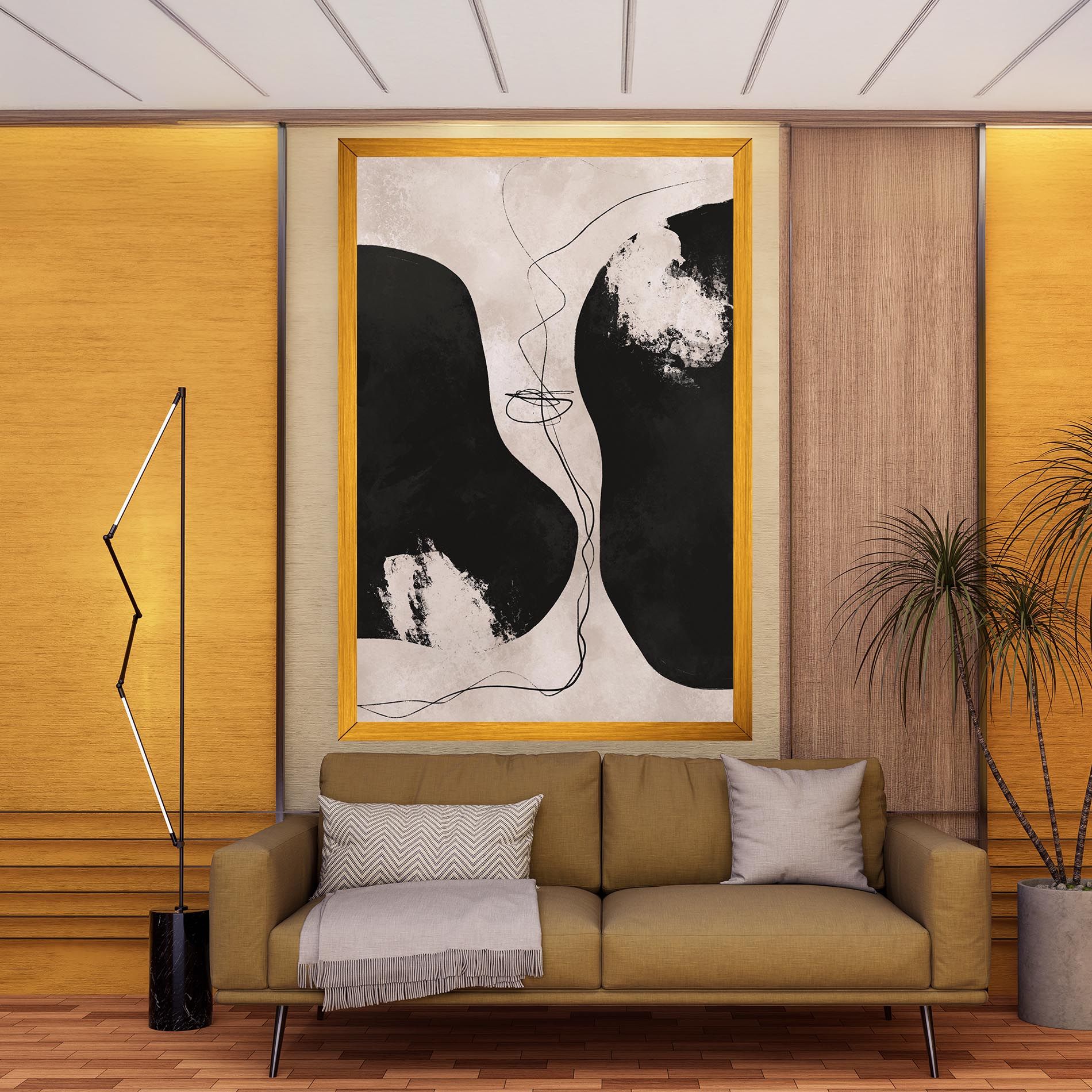 Modern Brushstrokes mockup 9