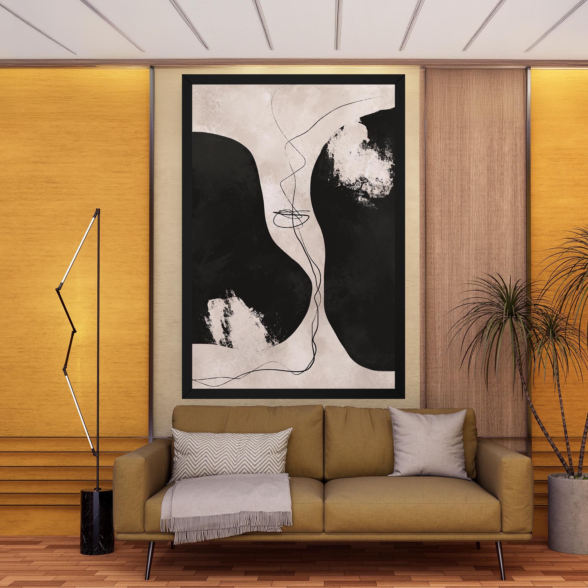 Modern Brushstrokes mockup 9