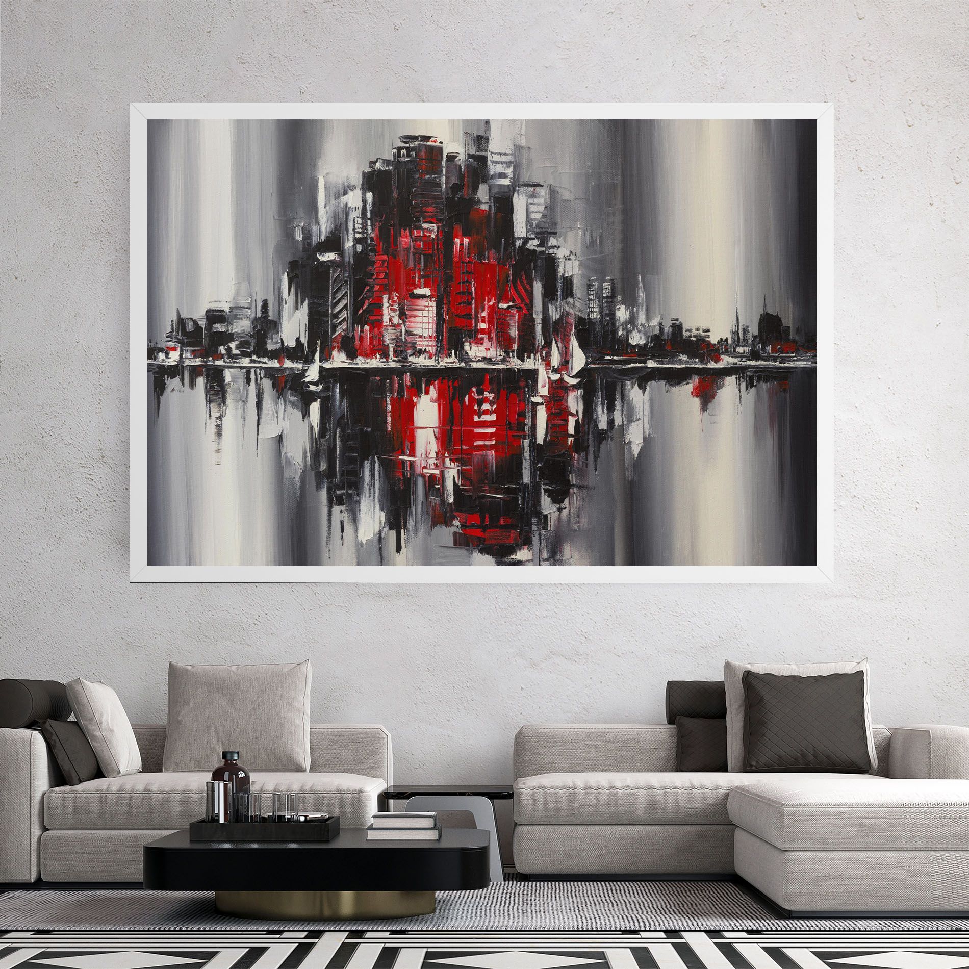 Cityscape mockup 2