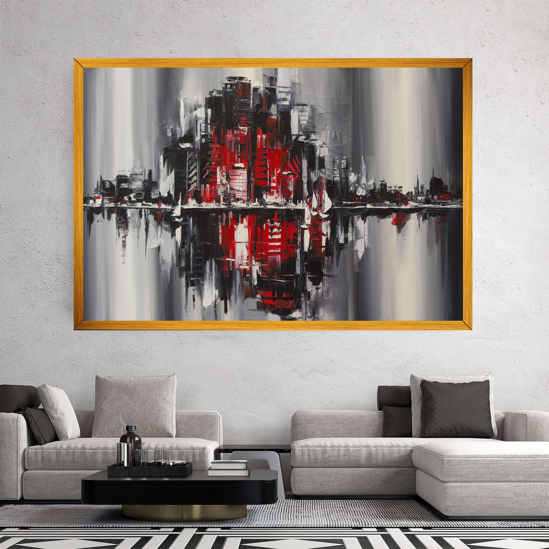 Cityscape mockup 2
