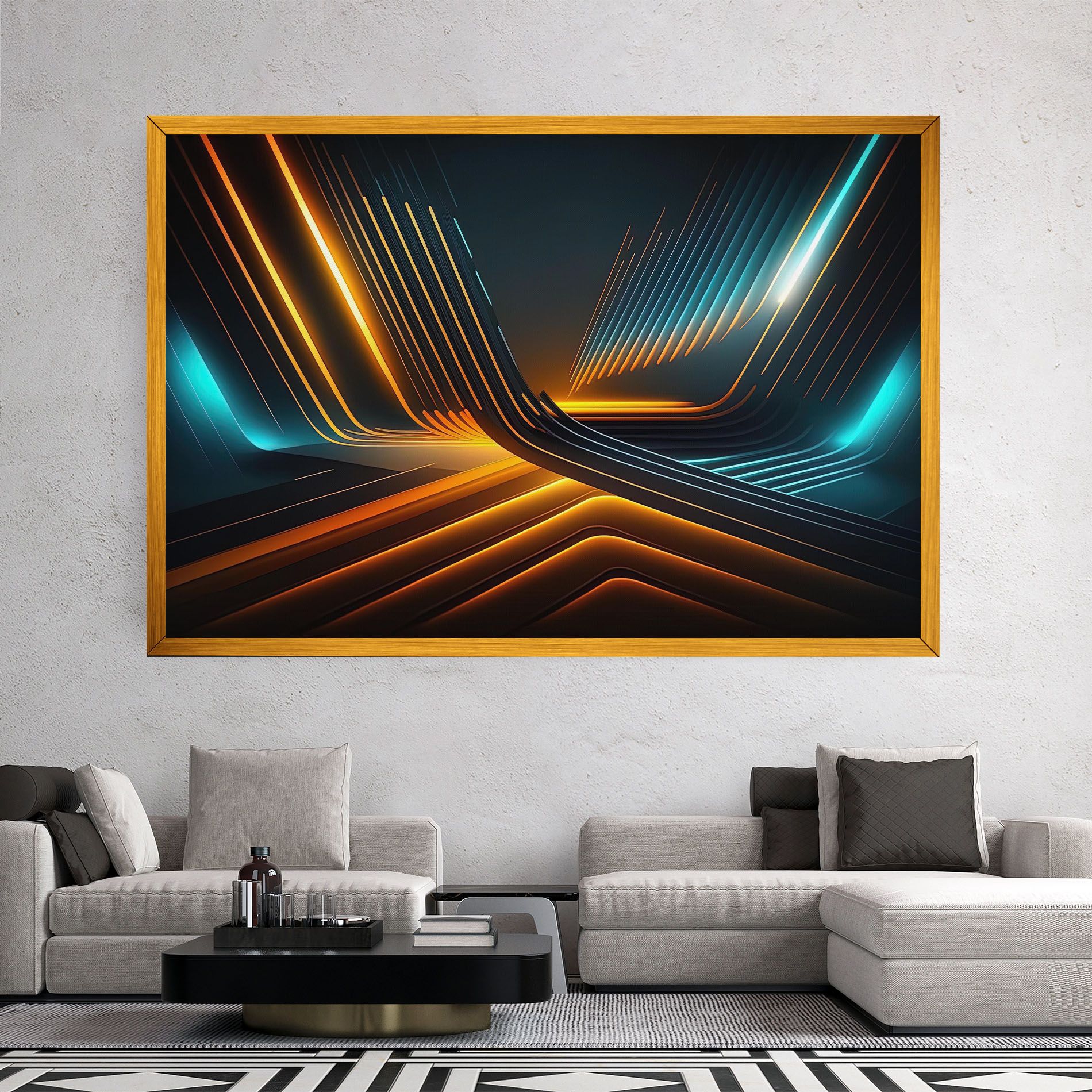 Futuristic Background mockup 2