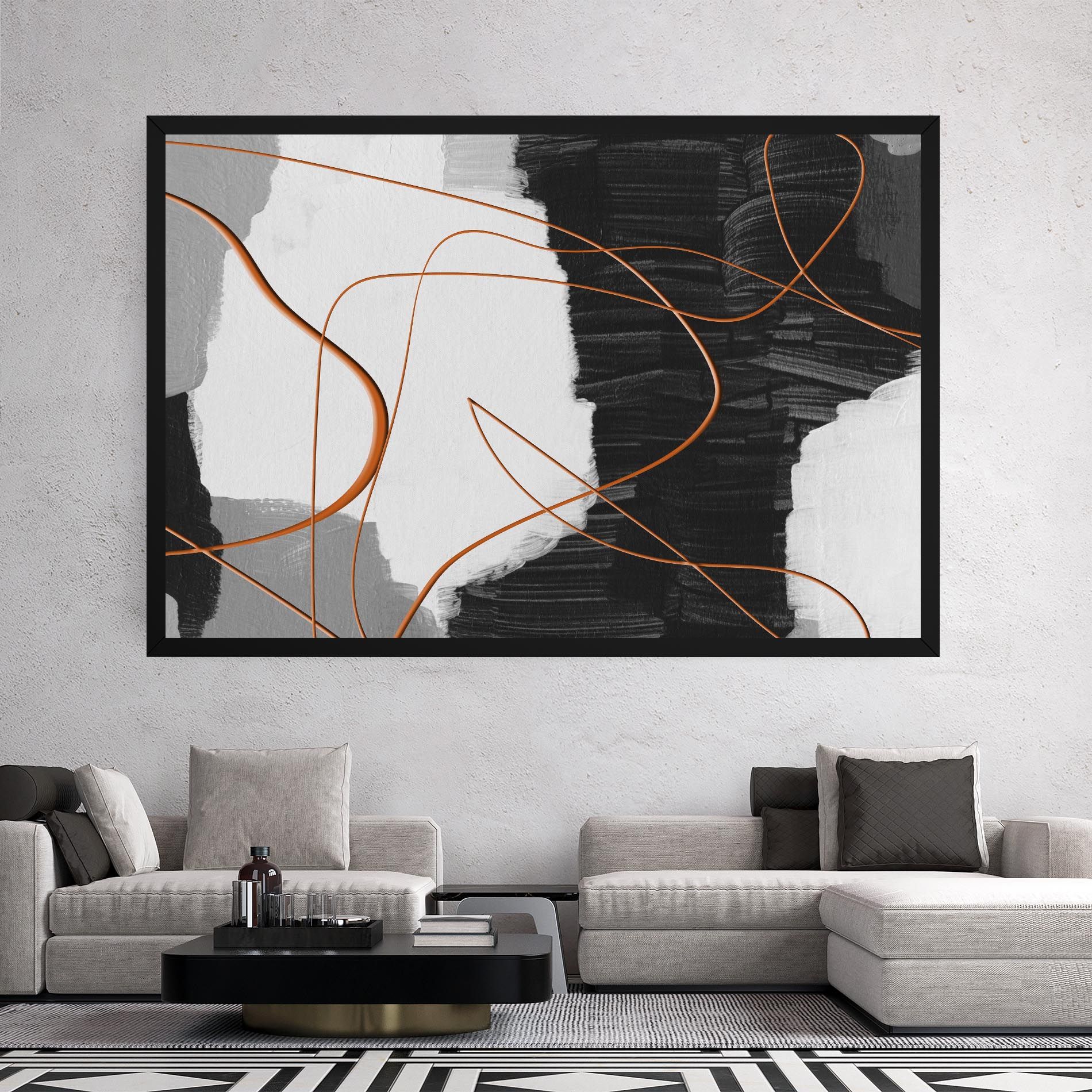 Abstract Ink Painting mockup 2