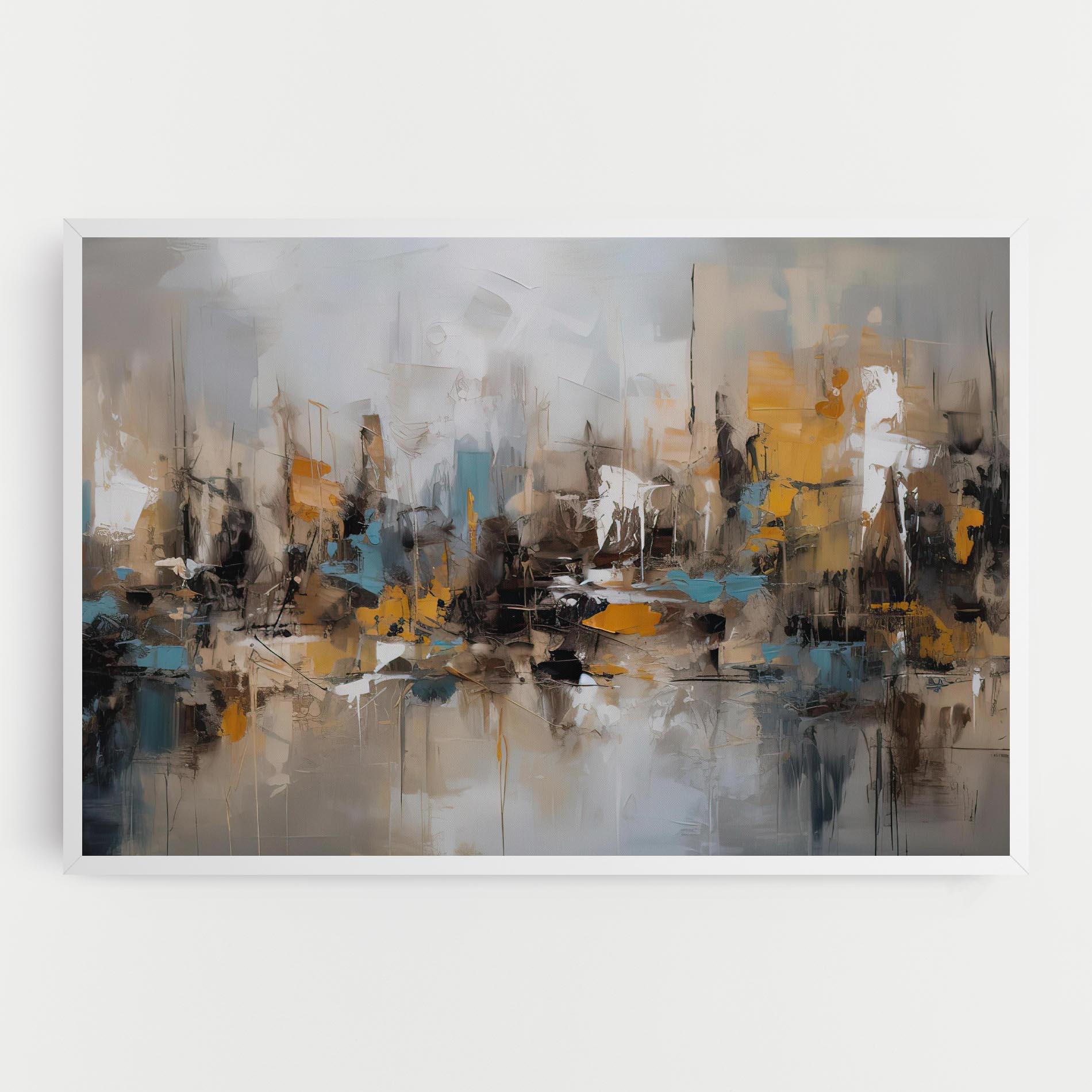 Leinwandbild Abstract Los Angeles mockup 0