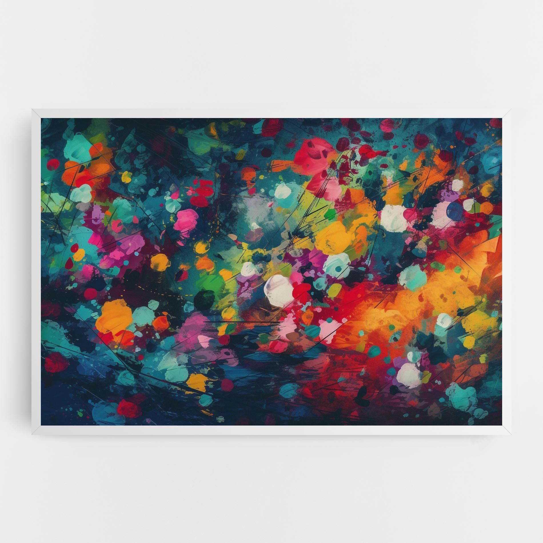 Colors Blue Background mockup 0