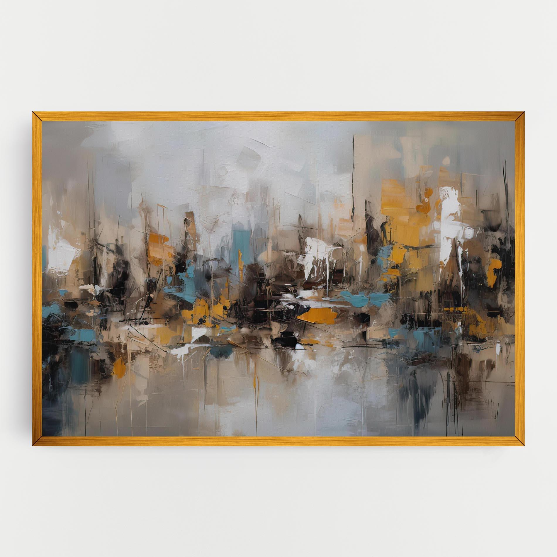 Leinwandbild Abstract Los Angeles mockup 0