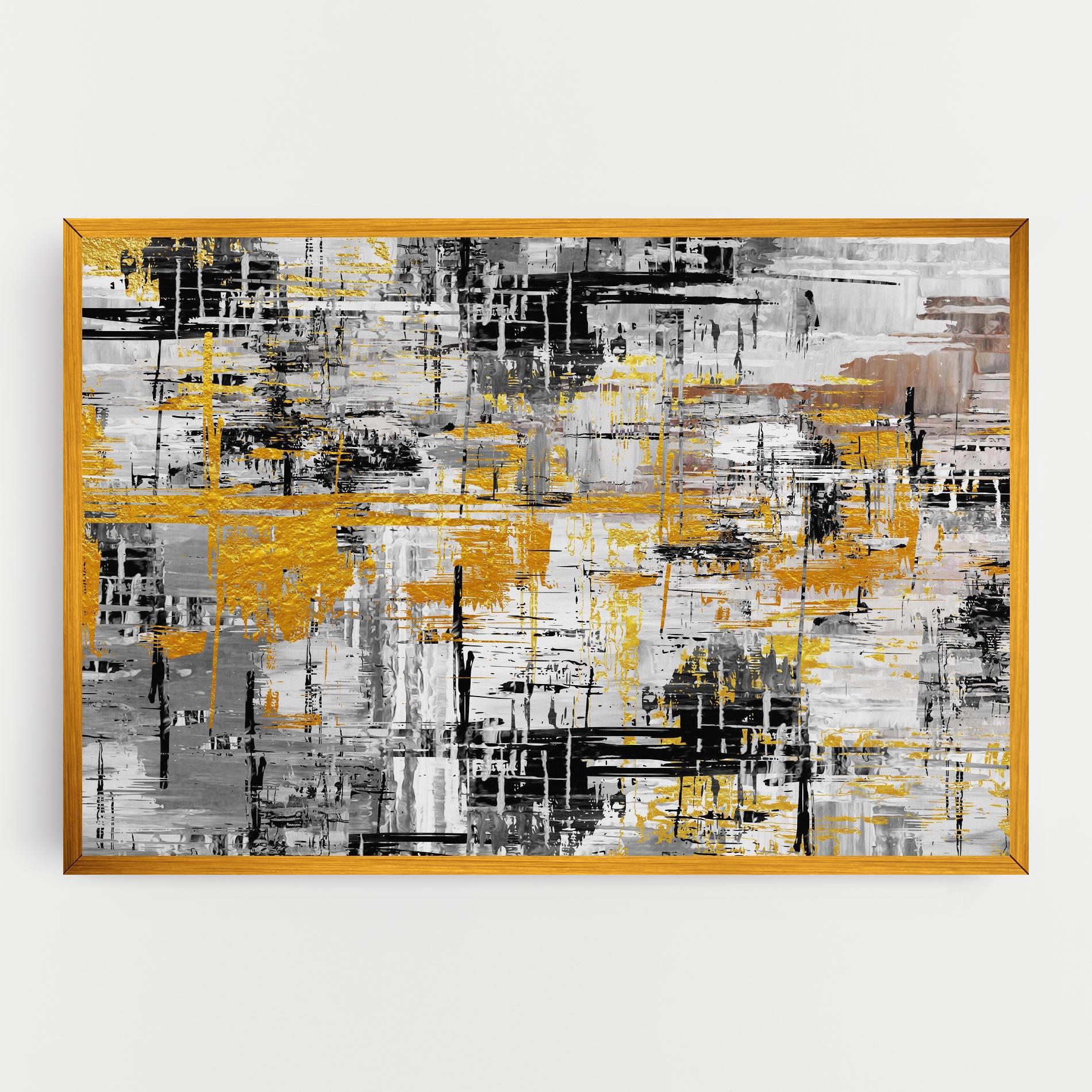 Leinwandbild Abstract Mix Color mockup 0