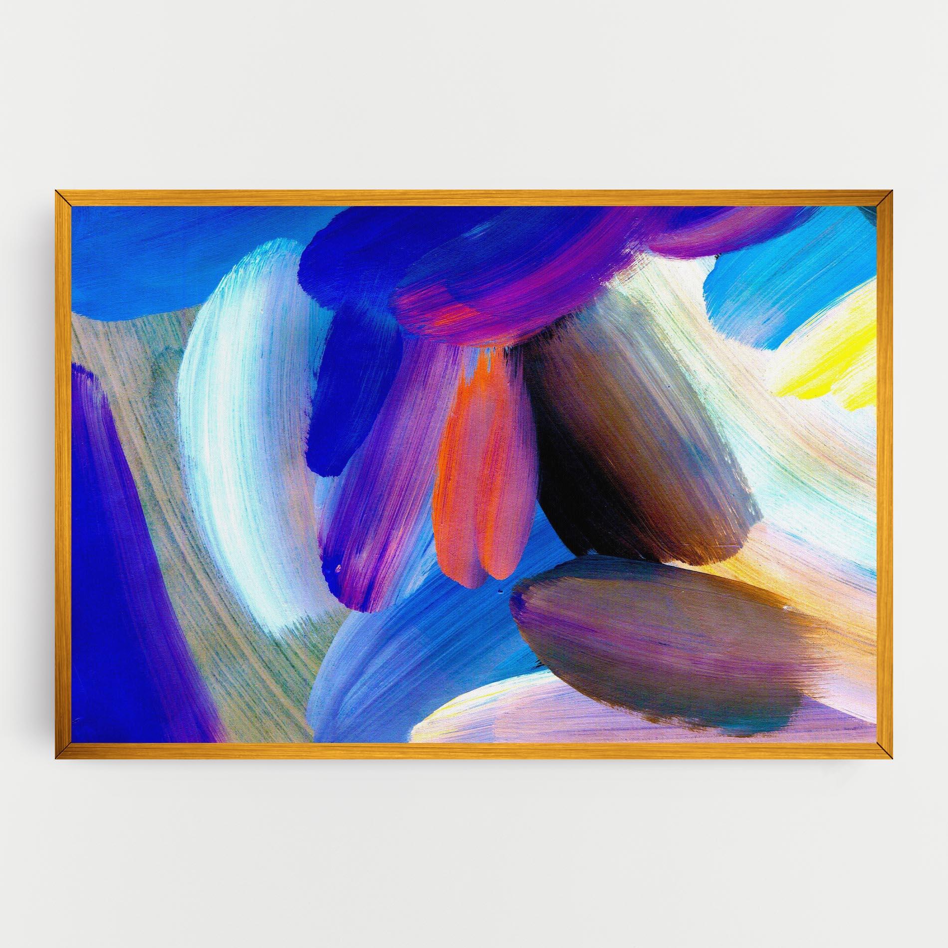 Leinwandbild Colorful Abstract mockup 0