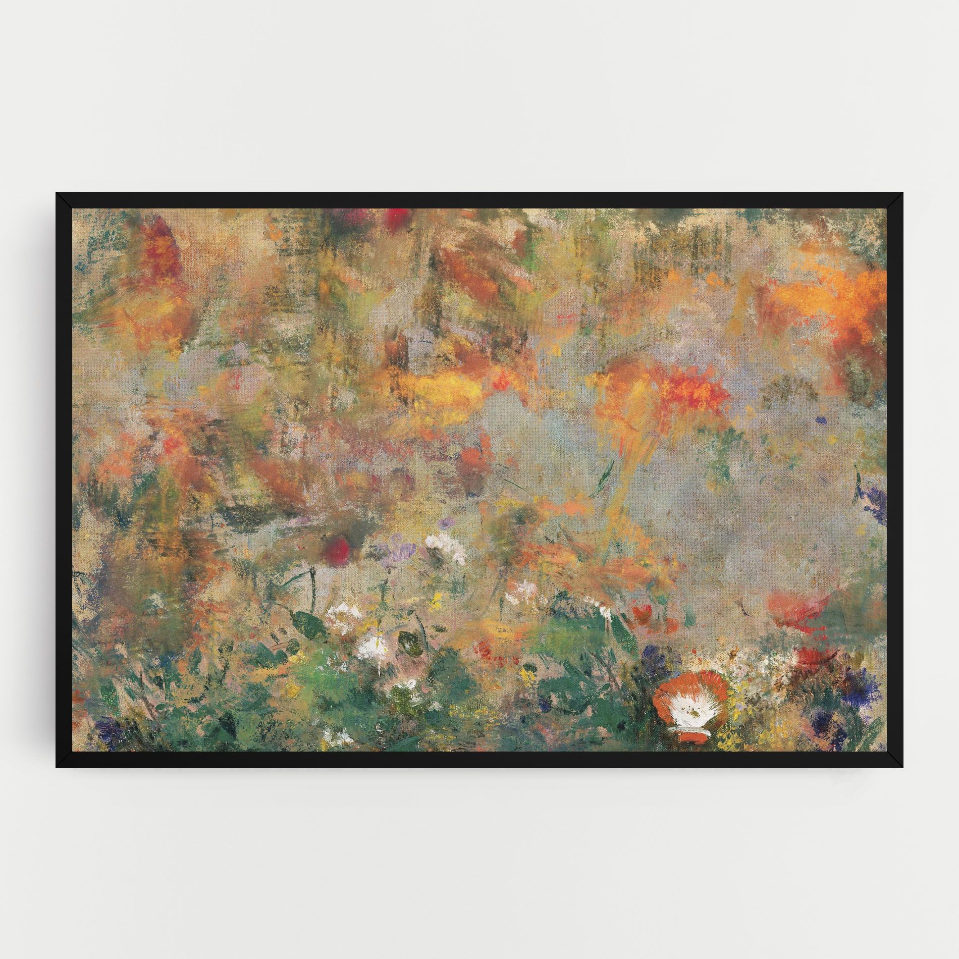 Abstract Flowers mockup 0