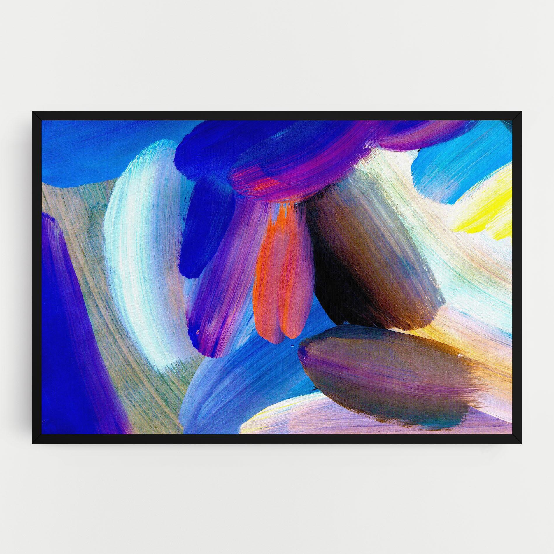 Leinwandbild Colorful Abstract mockup 0