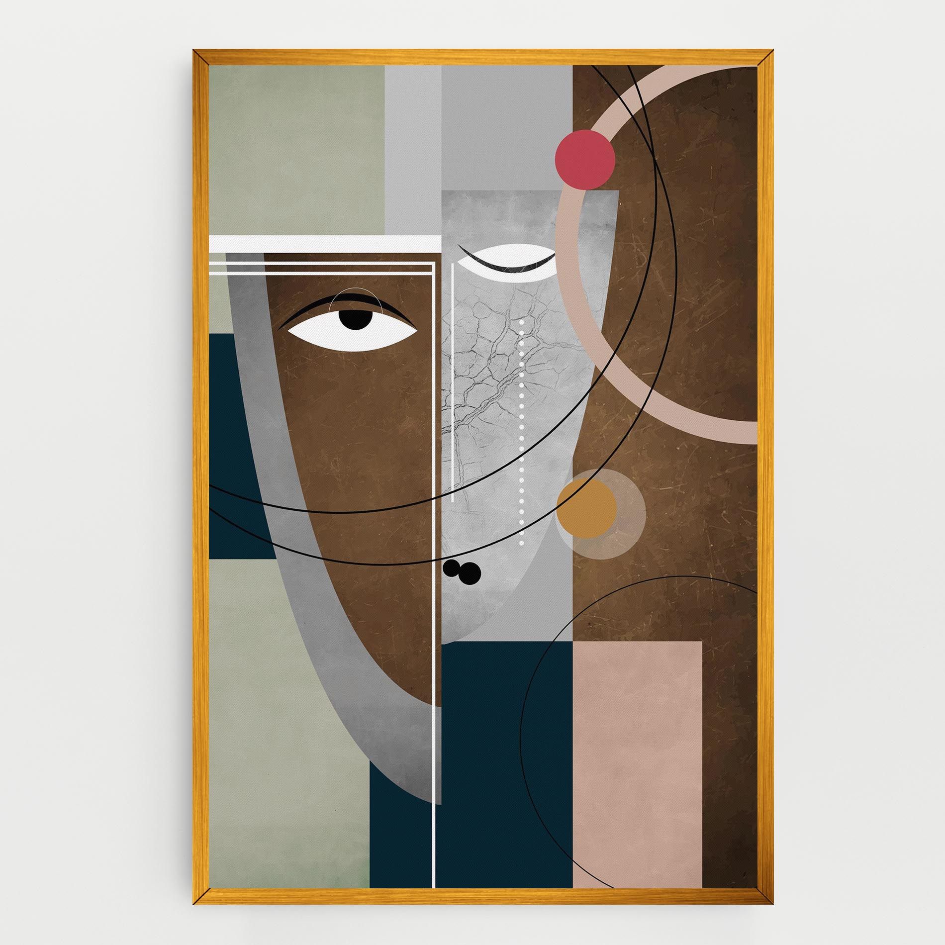 Abstract Brown Face mockup 0