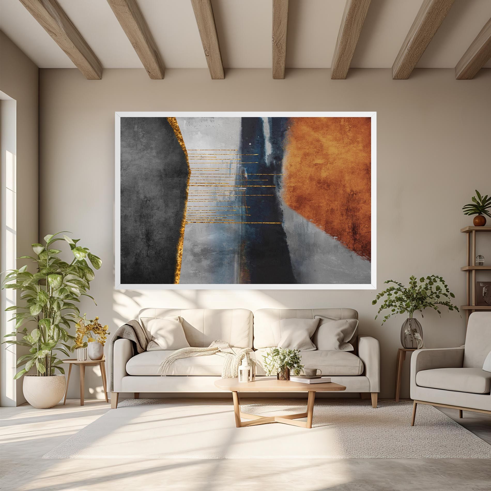 Retro Oil Painting mockup 6