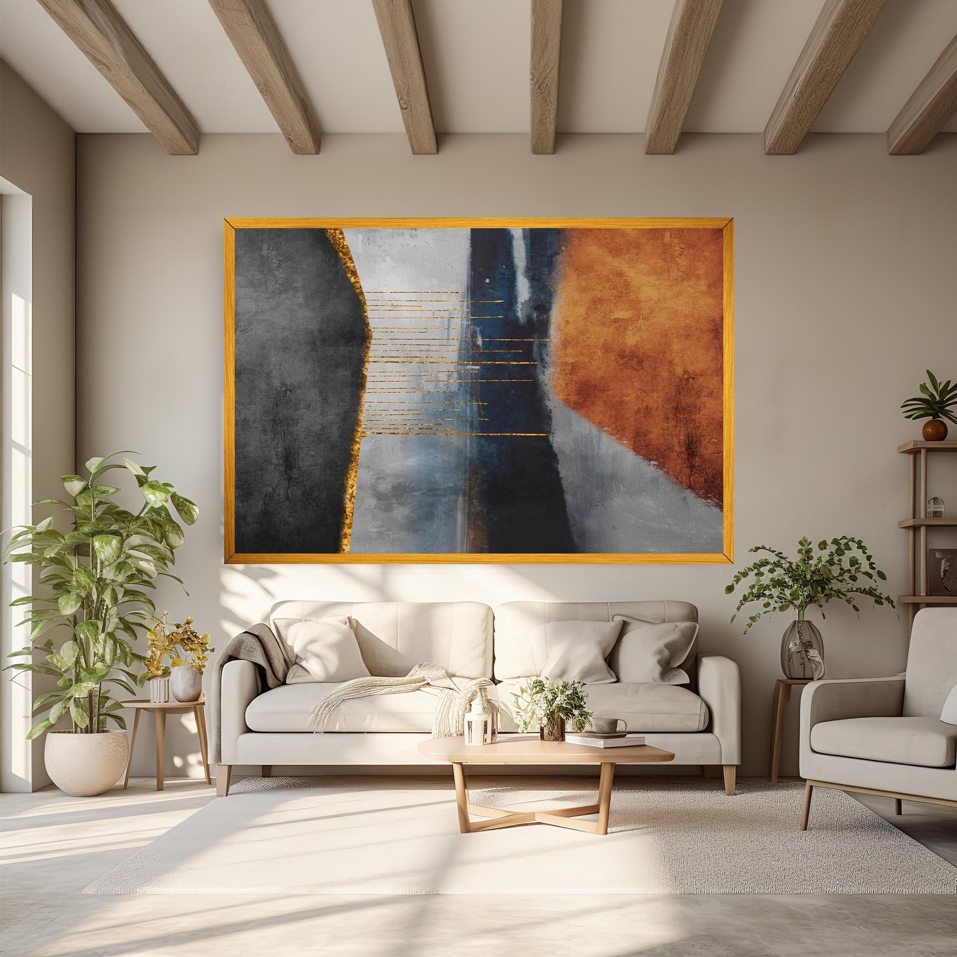 Retro Oil Painting mockup 6